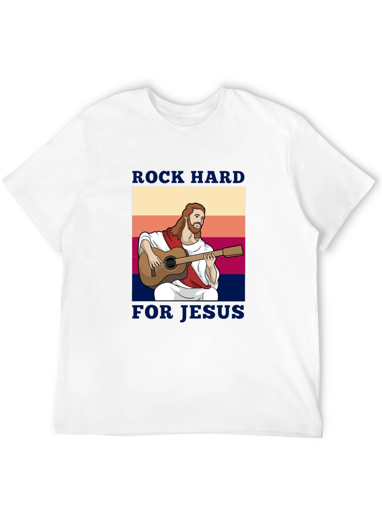 Rock Hard for Jesus Graphic Tee