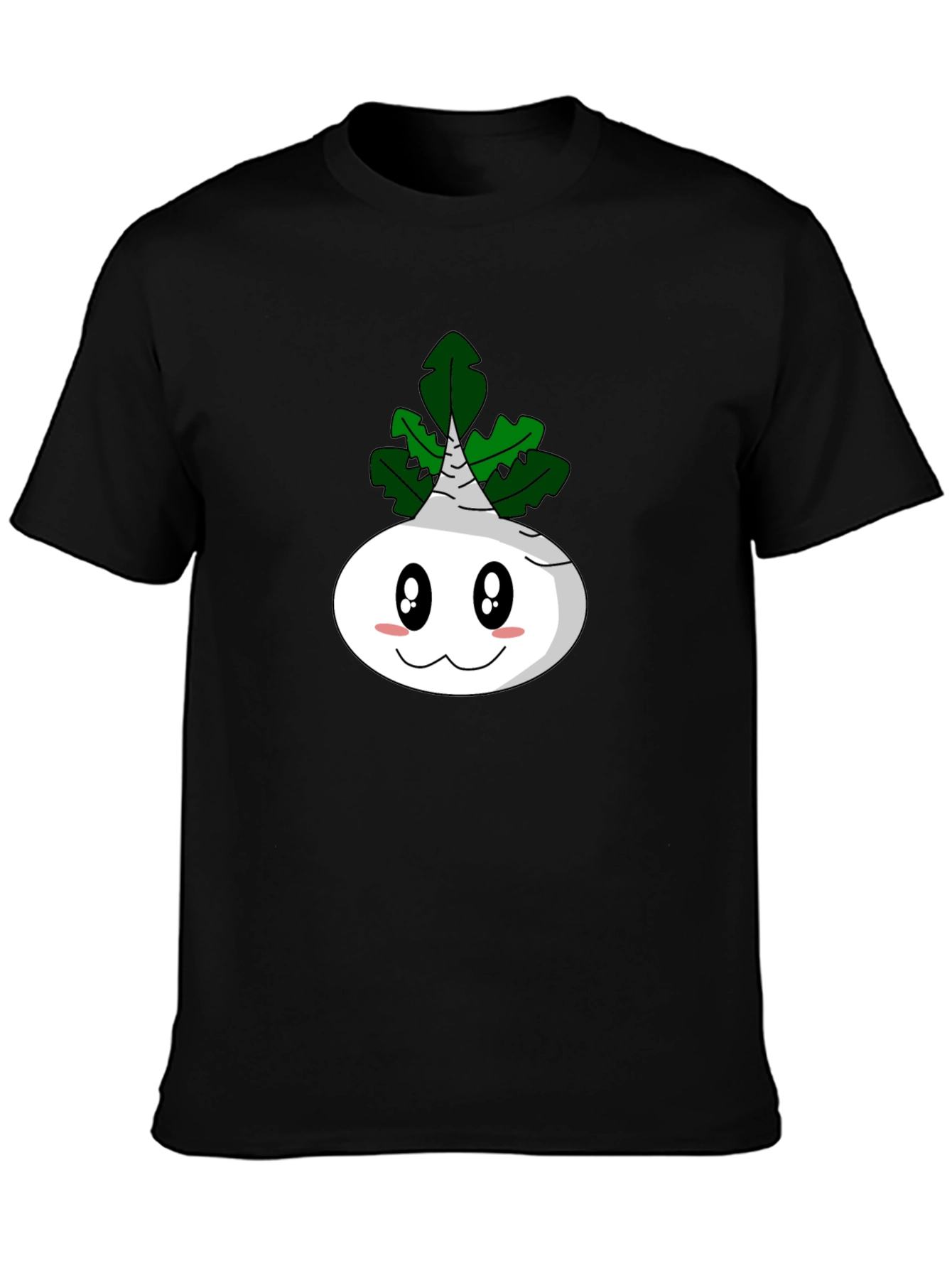 Cartoon Turnip T-Shirt - Funny Vegetable Tee