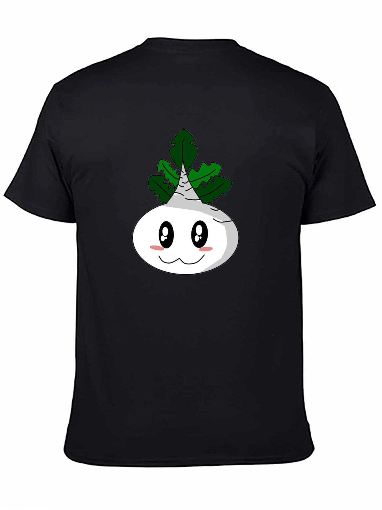 Cartoon Turnip T-Shirt - Funny Vegetable Tee