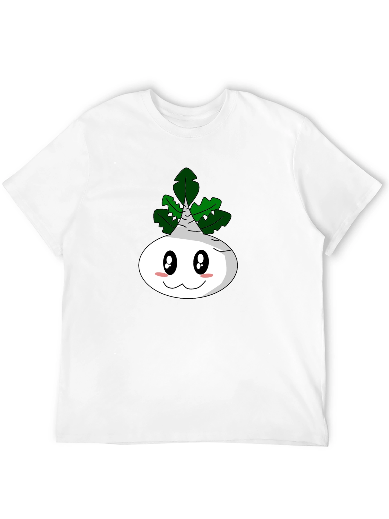 Cartoon Turnip T-Shirt - Funny Vegetable Tee