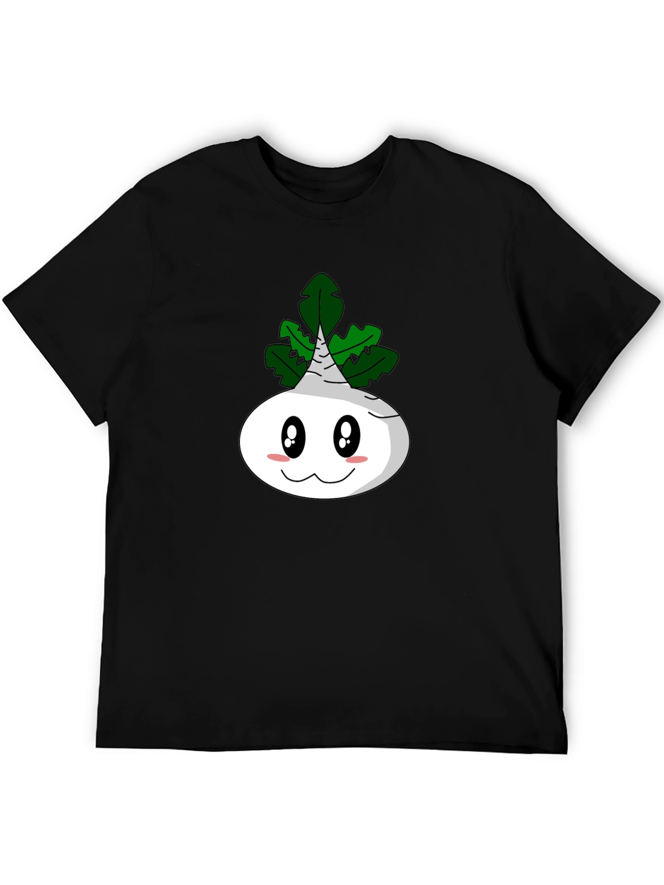 Cartoon Turnip T-Shirt - Funny Vegetable Tee
