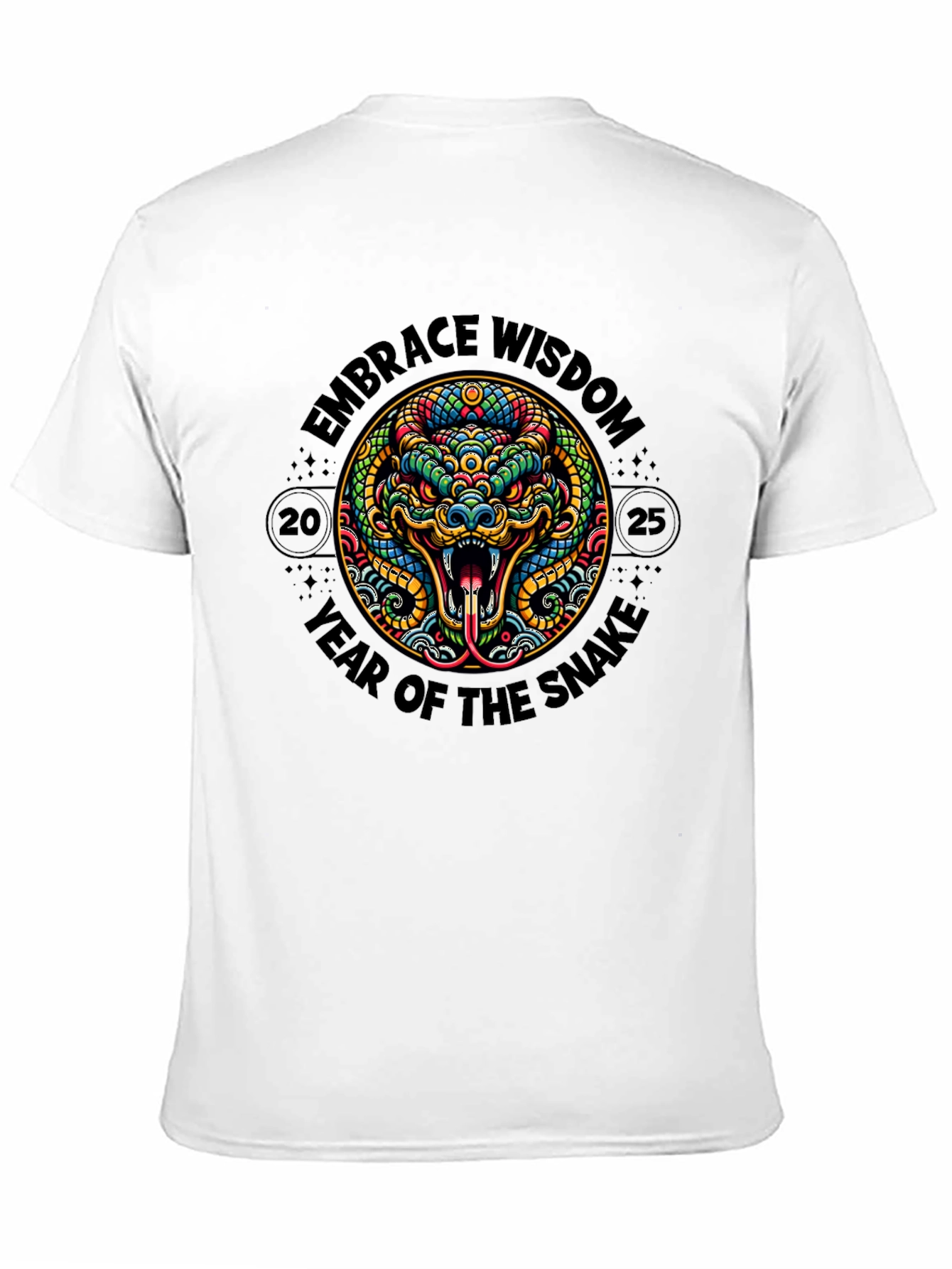 Year of the Snake T-Shirt - Embrace Wisdom