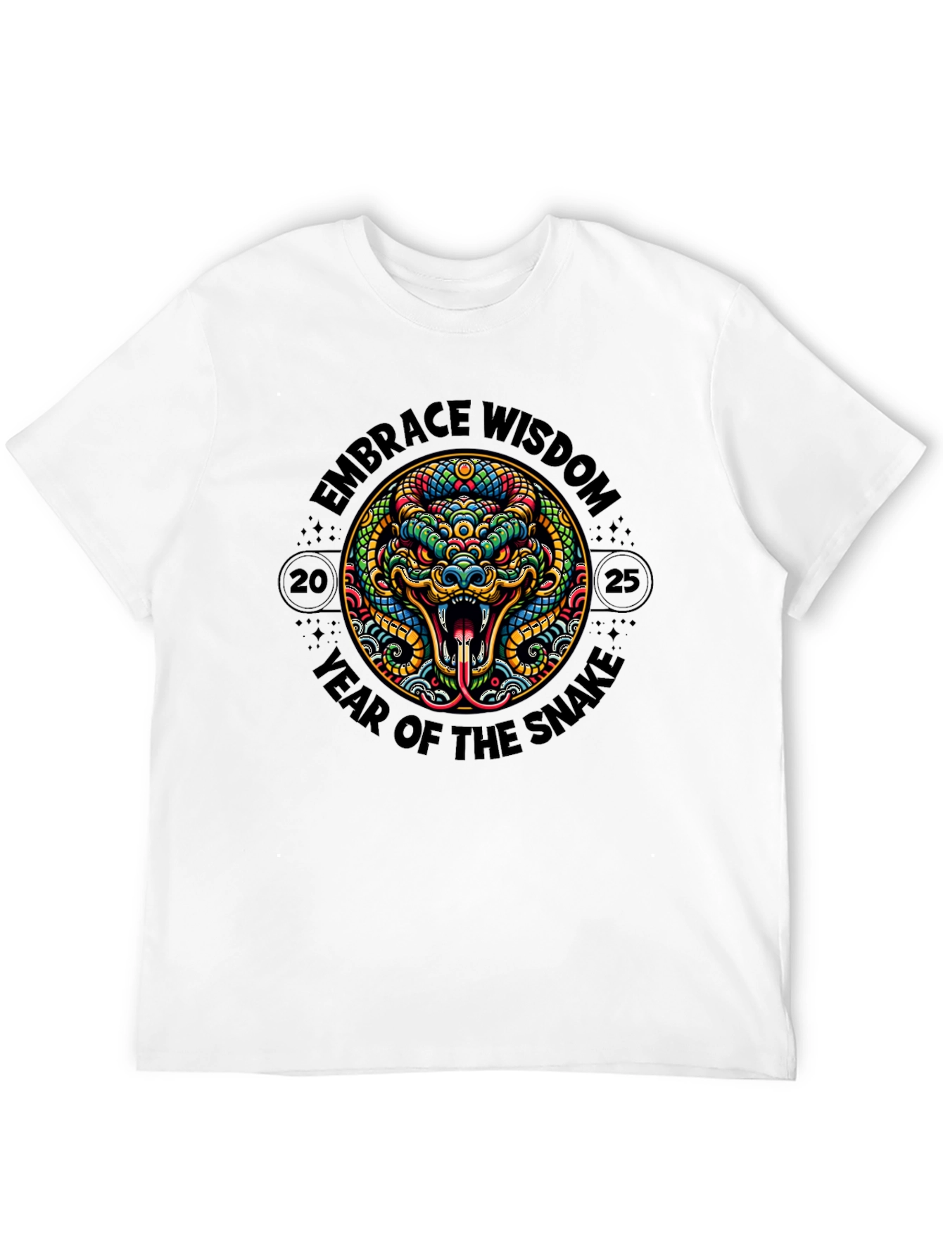 Year of the Snake T-Shirt - Embrace Wisdom