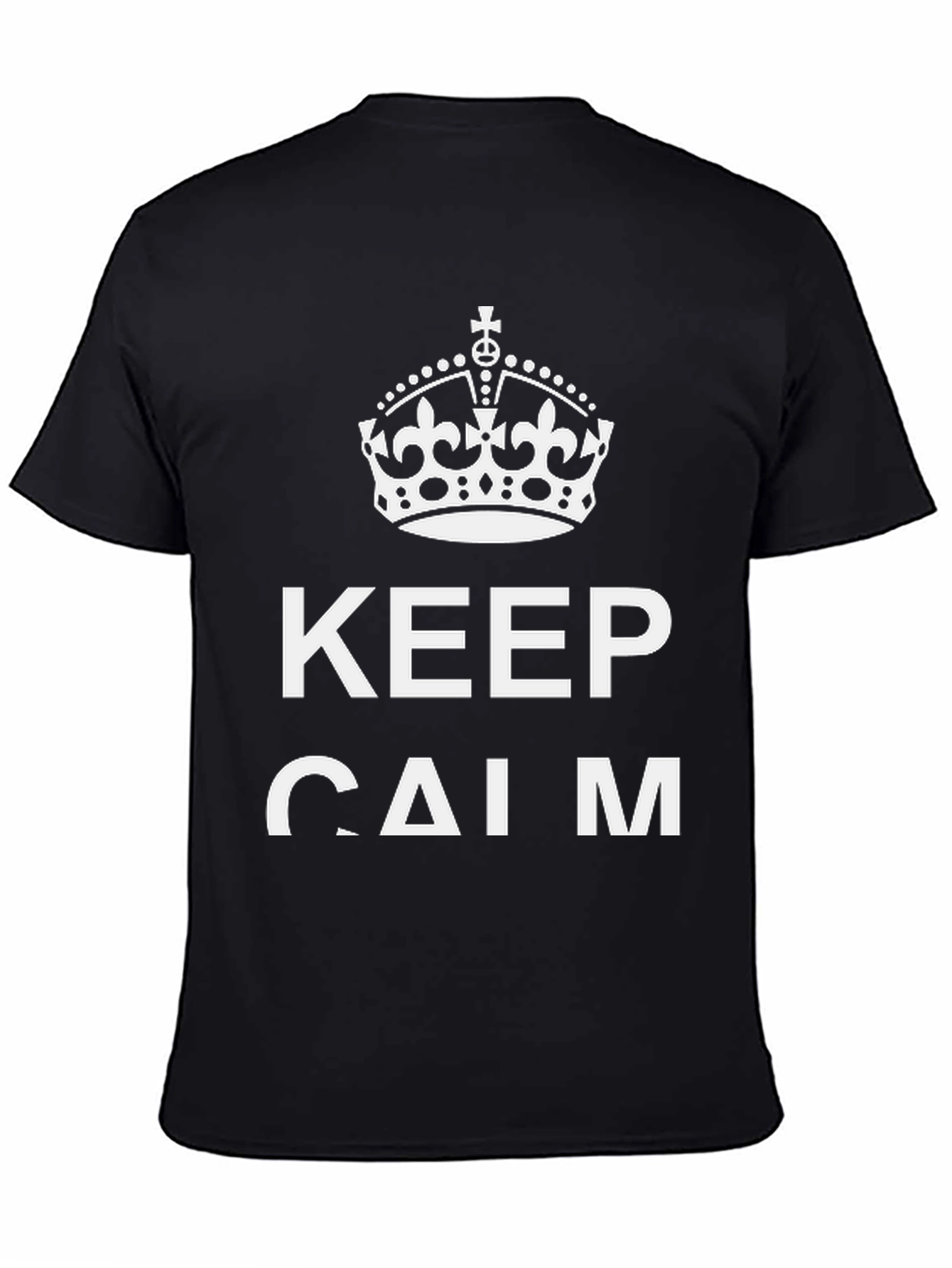 Keep Calm Black T-Shirt
