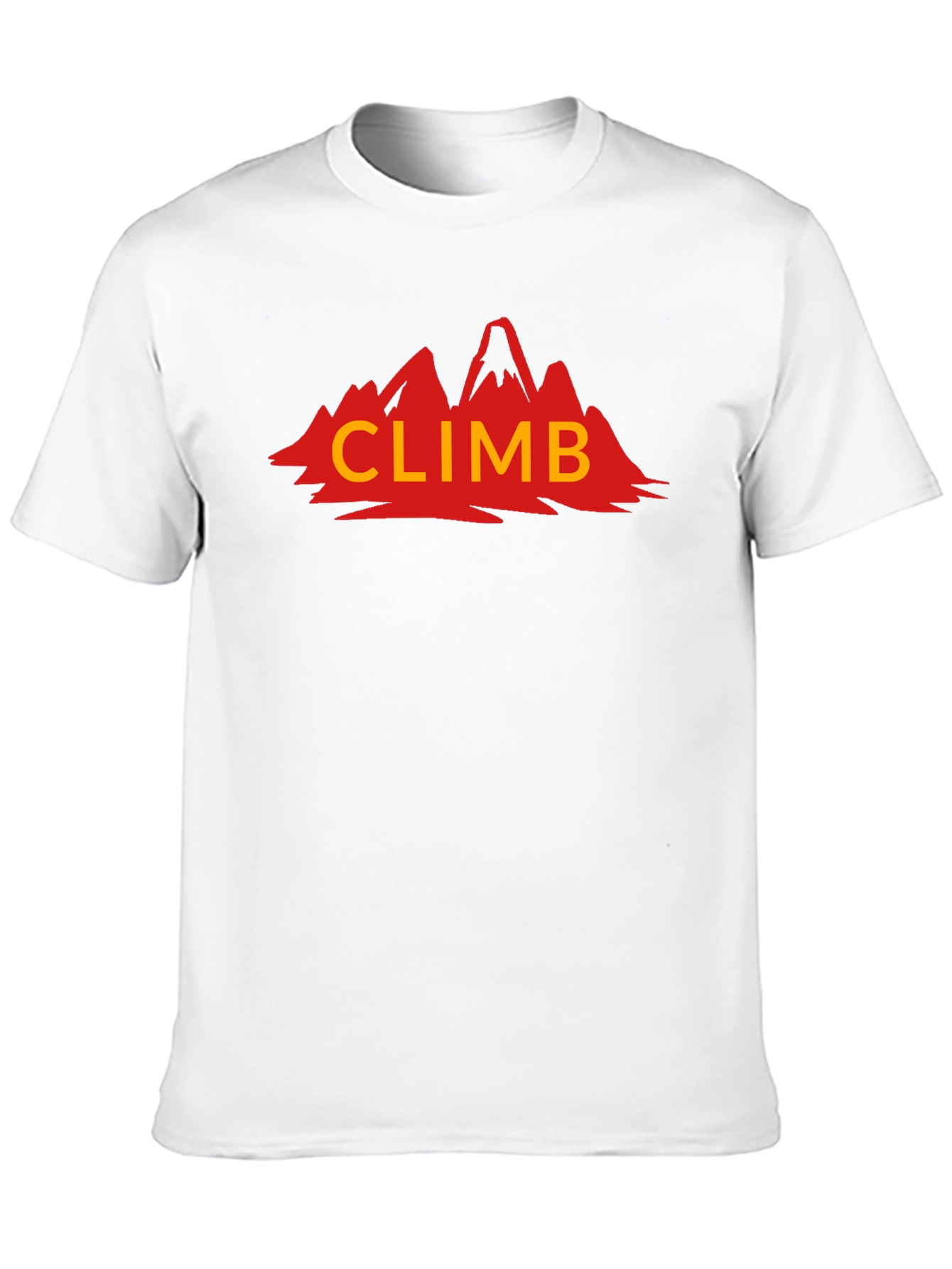 Climb Mountain Graphic T-Shirt - Black