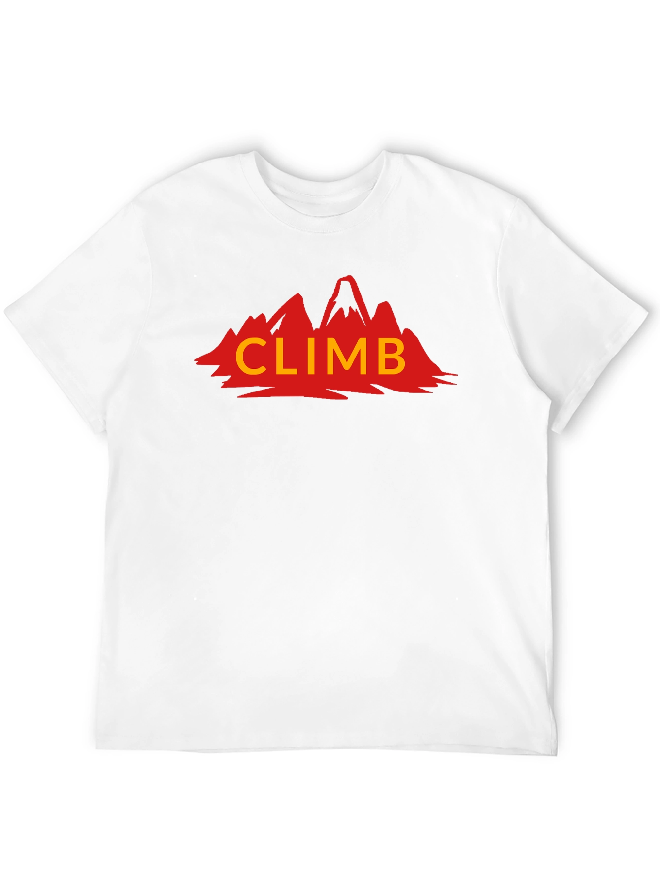Climb Mountain Graphic T-Shirt - Black