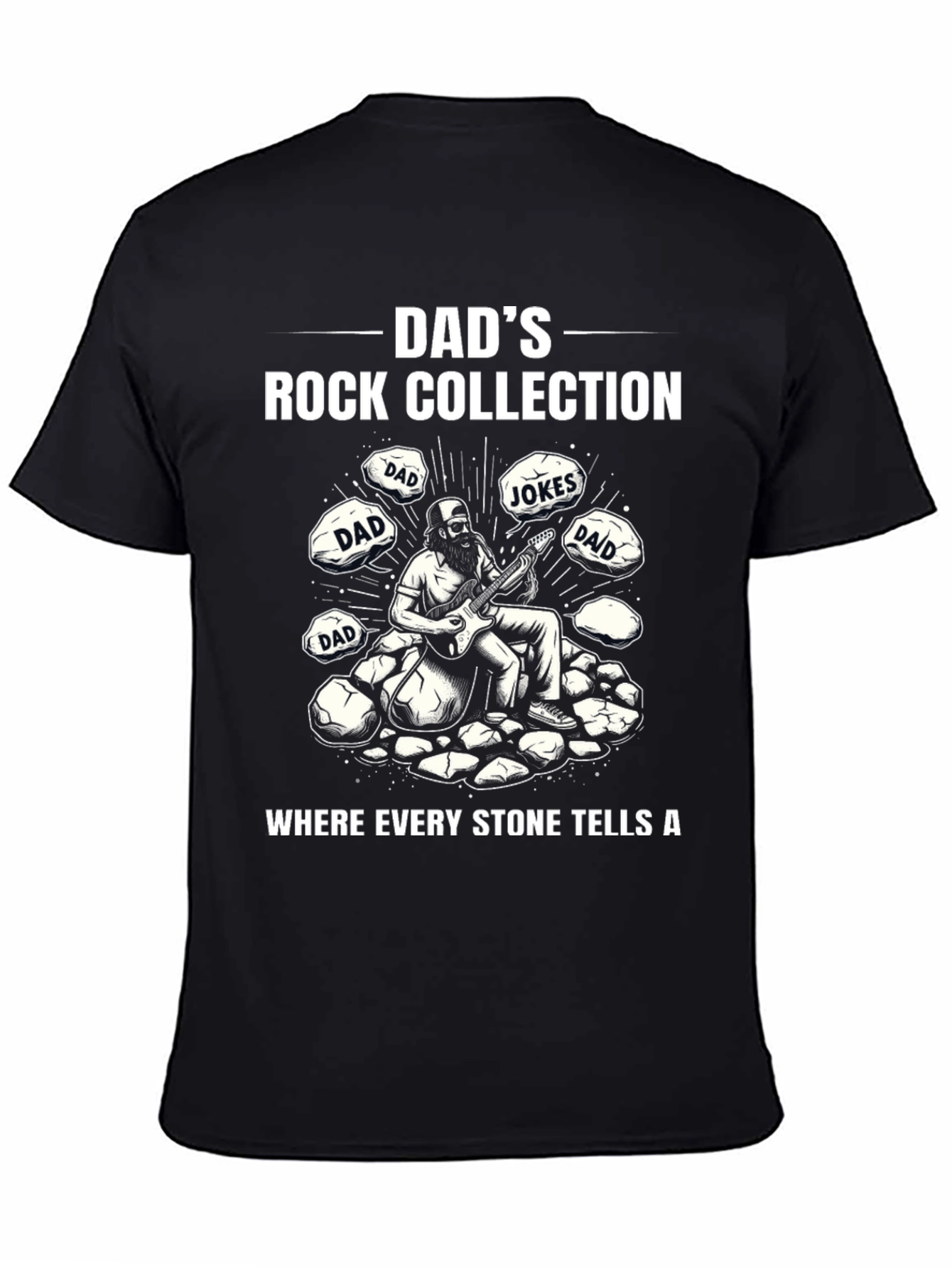 Dads Rock Collection Graphic T-Shirt