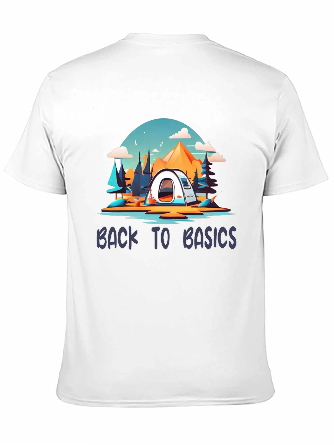 Back to Basics Camping T-Shirt