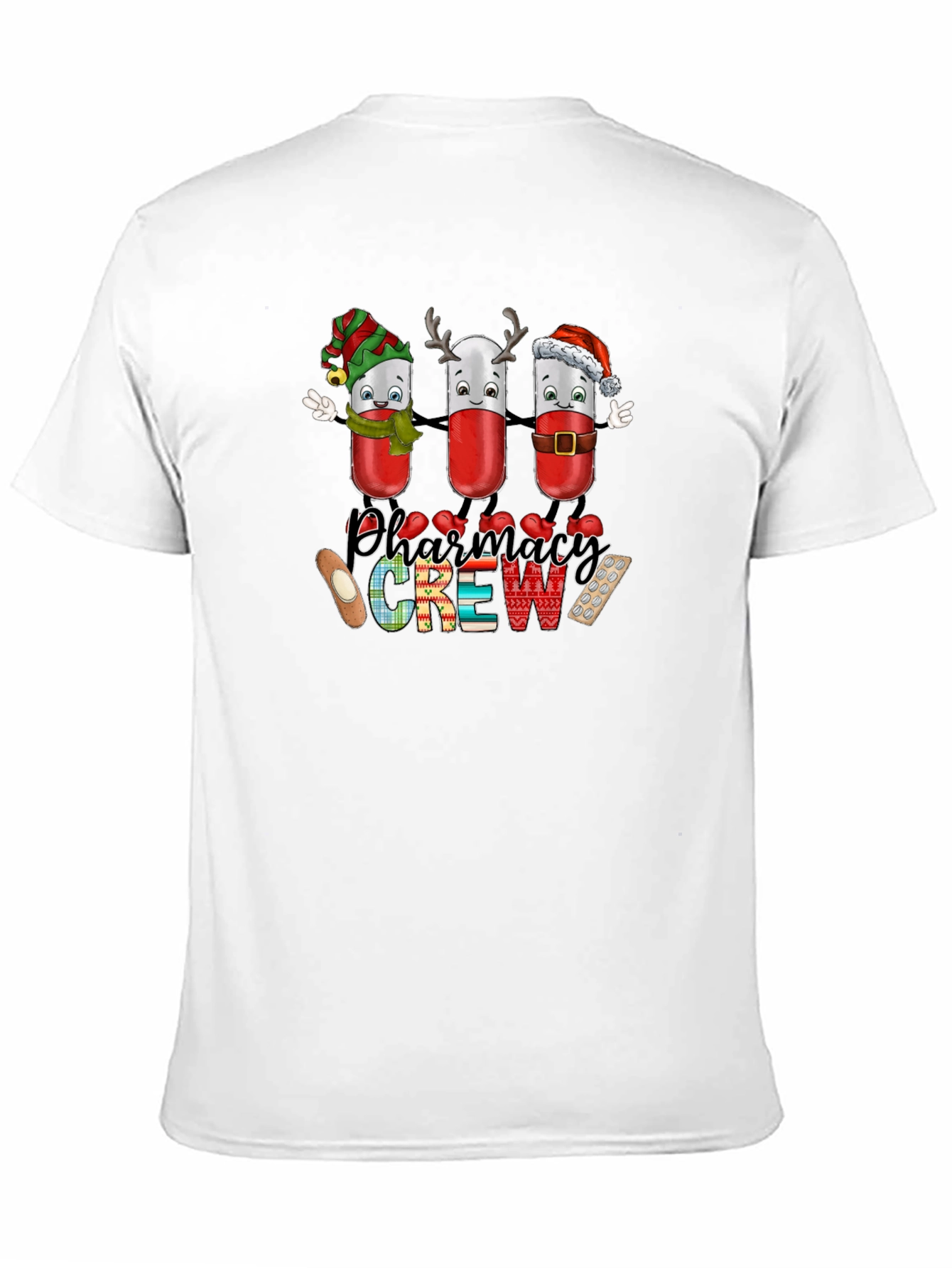 Pharmacy Crew Christmas T-Shirt
