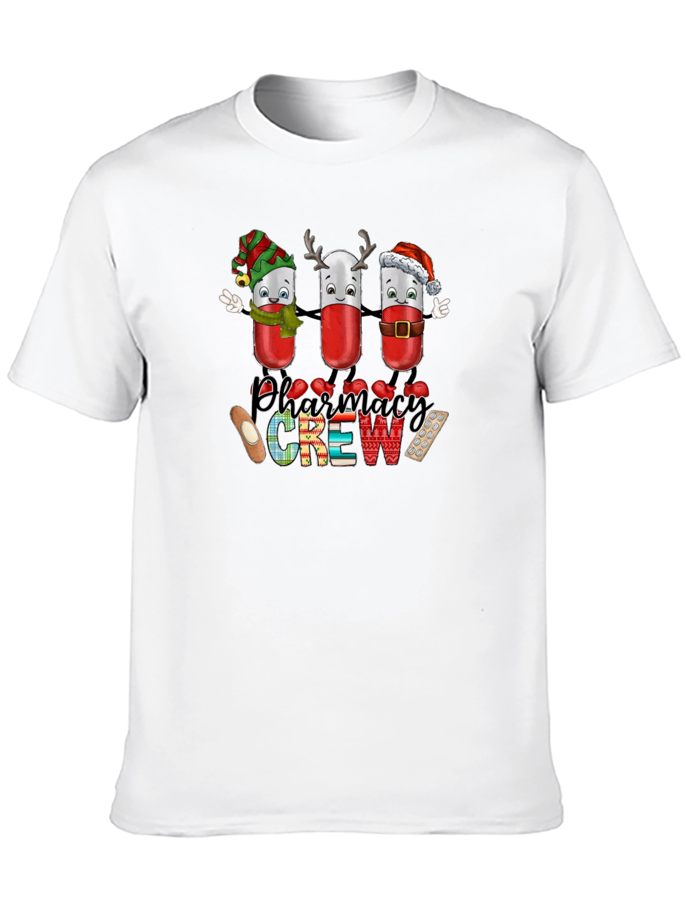 Pharmacy Crew Christmas T-Shirt