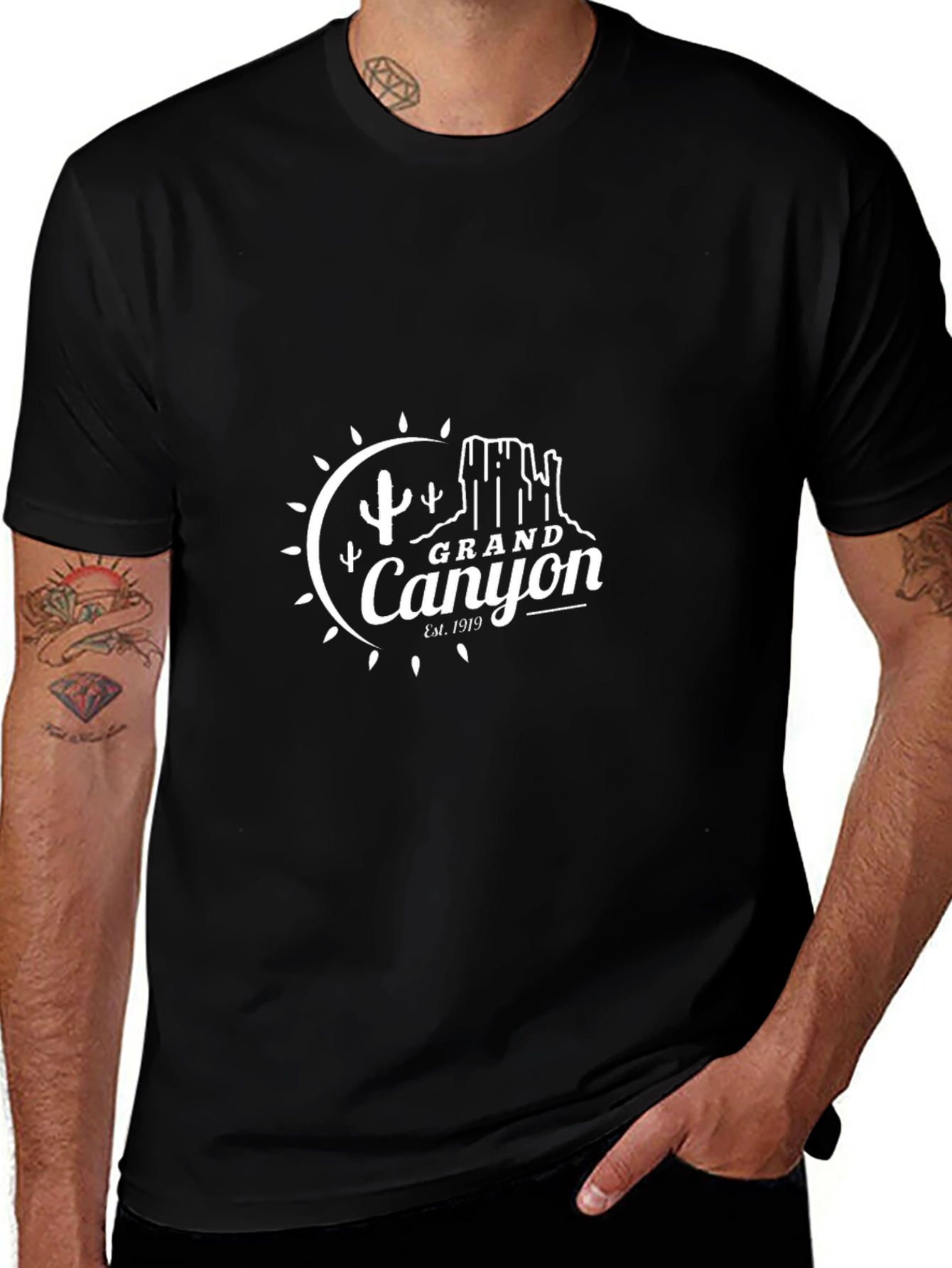 Grand Canyon Black T-Shirt