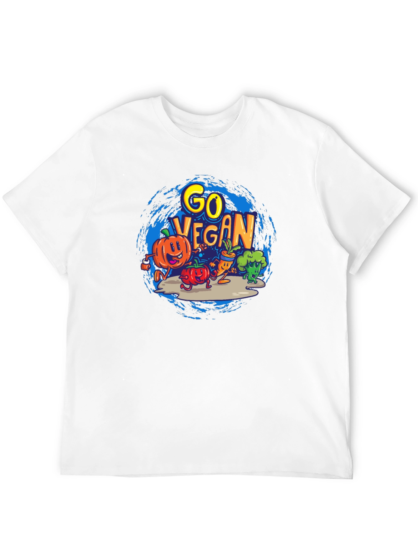 Go Vegan Graphic T-Shirt