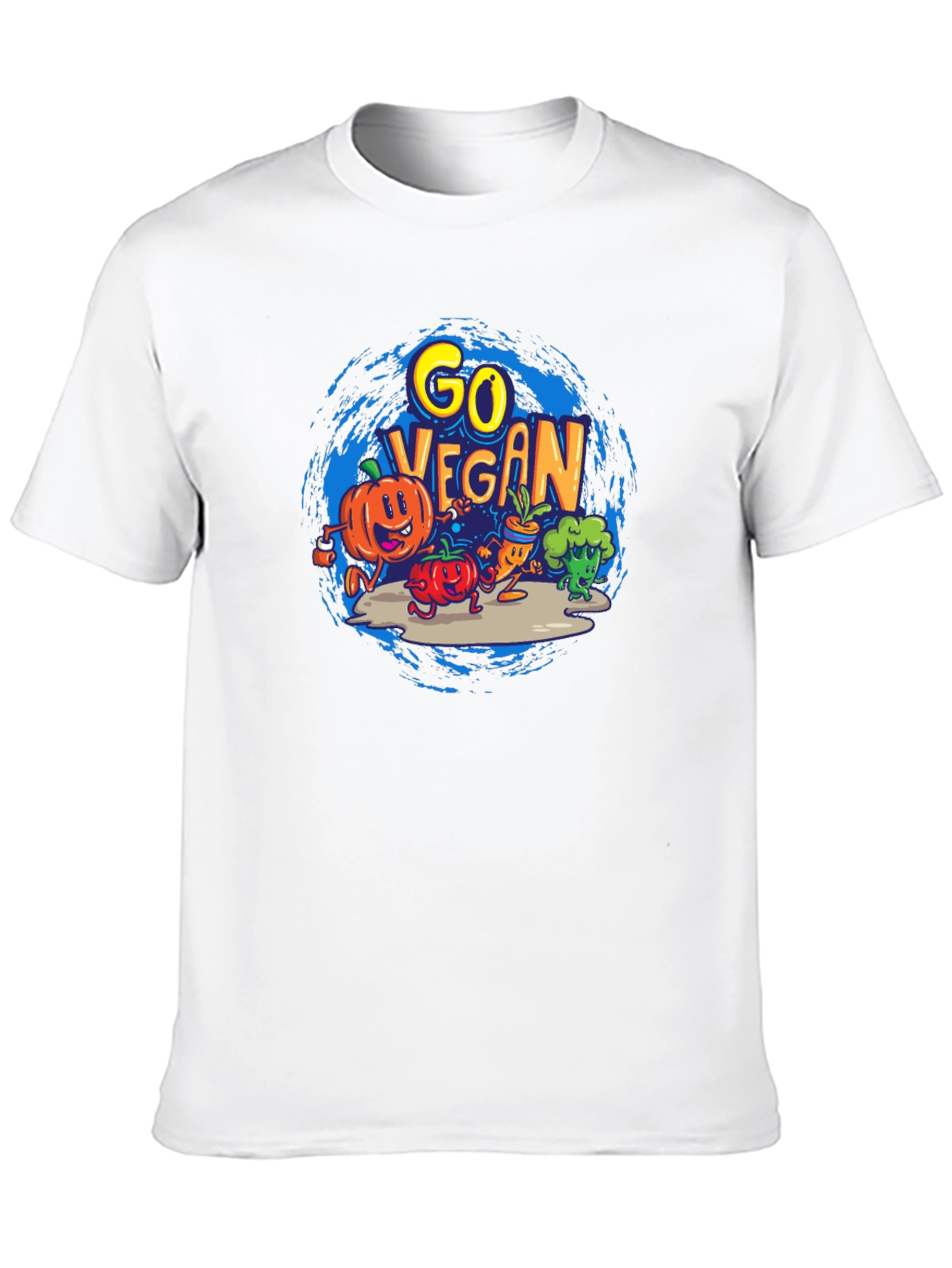 Go Vegan Graphic T-Shirt