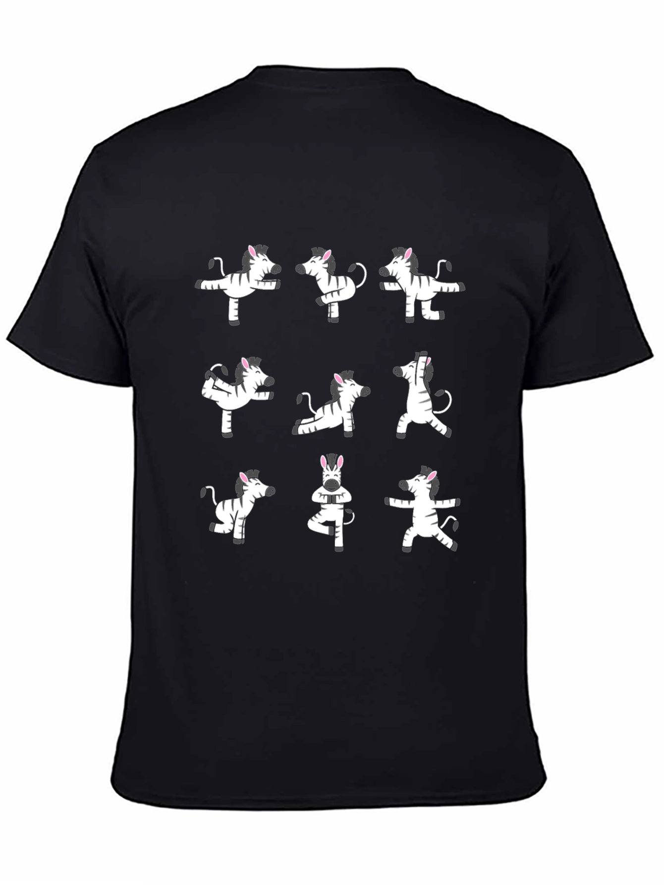 Zebra Yoga T-Shirt - Funny Animal Lover Tee