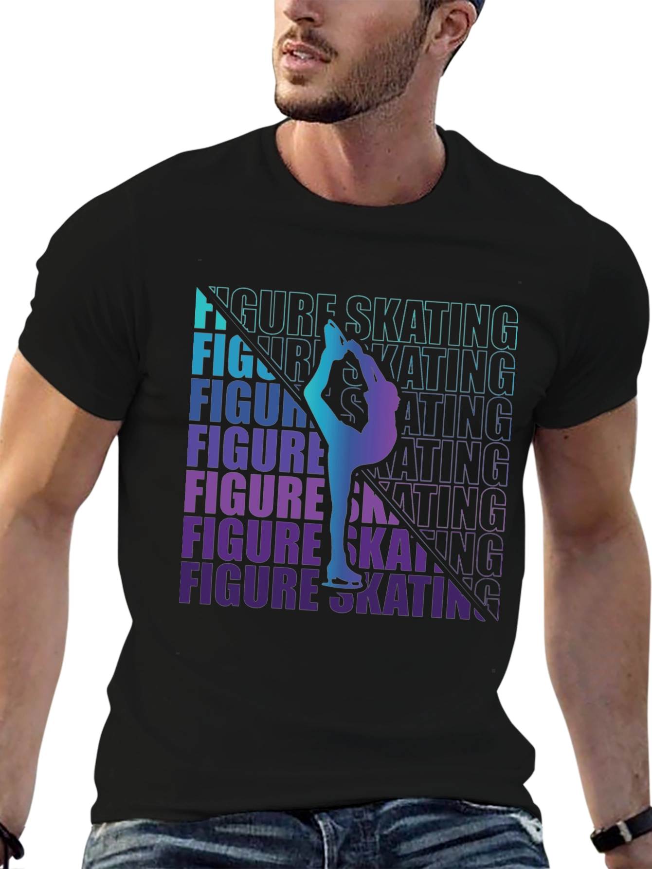 Figure Skating Graphic T-Shirt