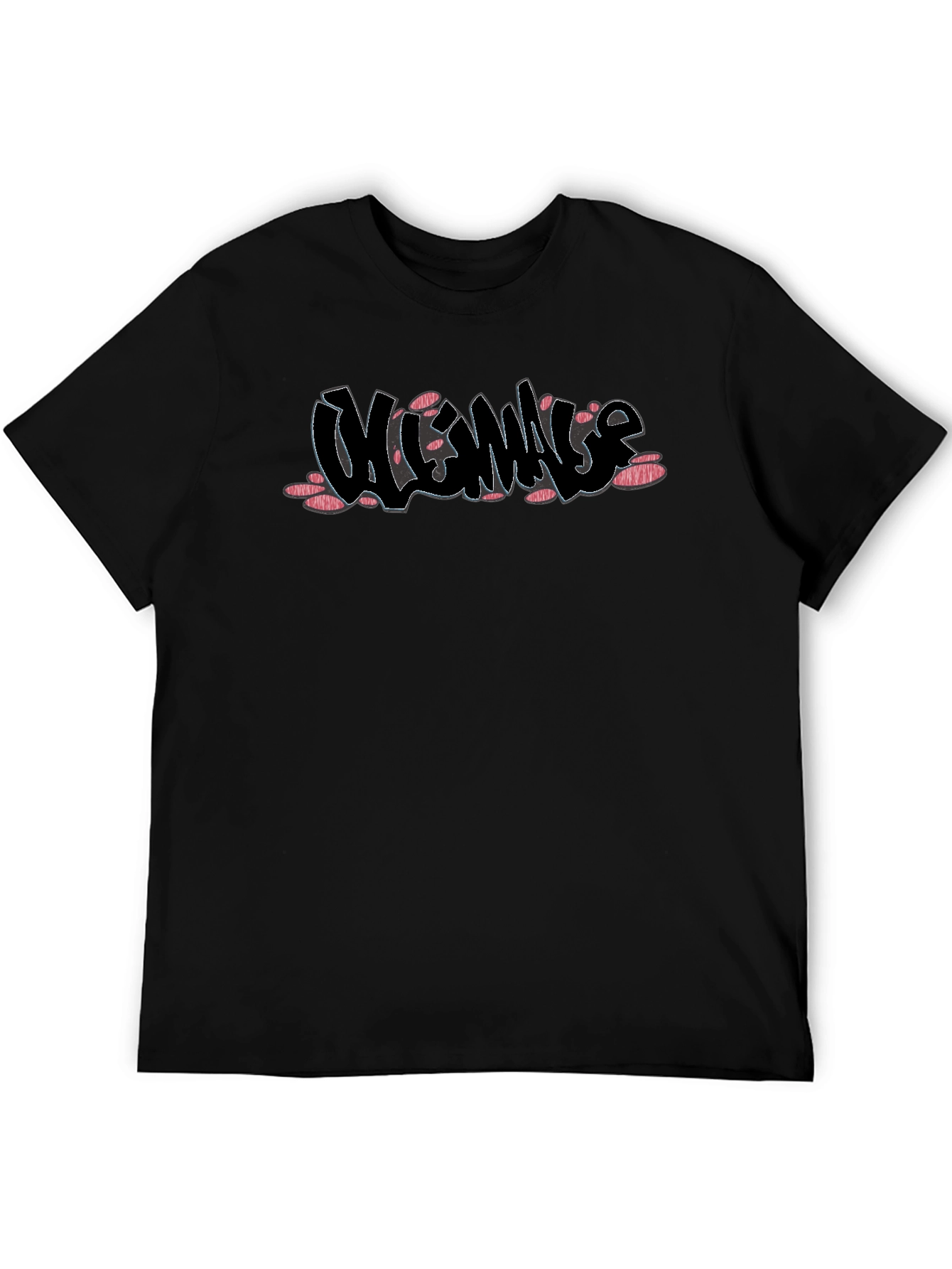 Statement Graphic Black T-Shirt