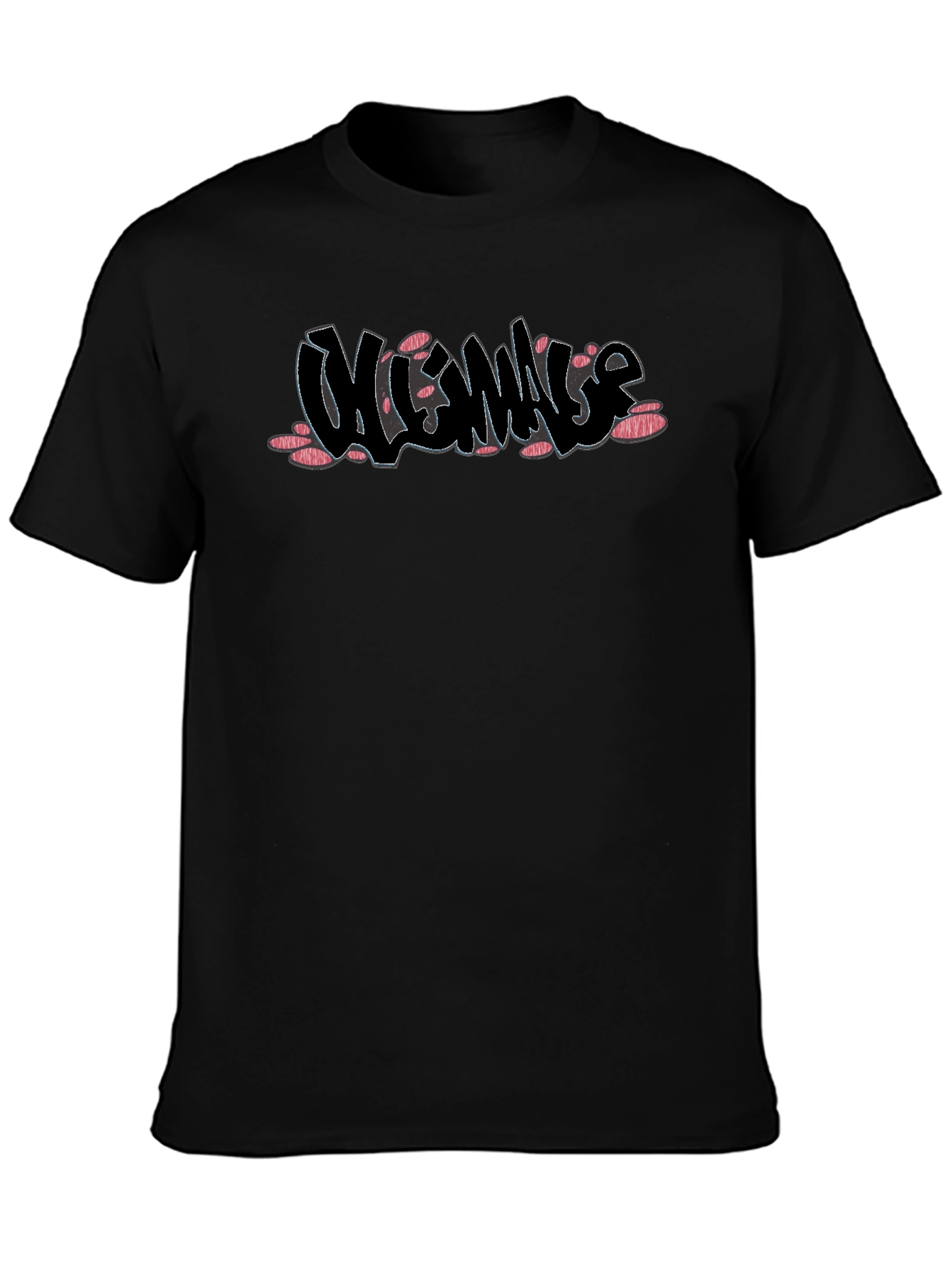 Statement Graphic Black T-Shirt