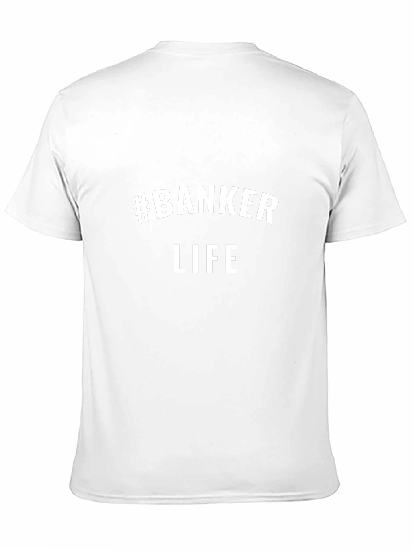 #Banker Life T-Shirt - Black Short Sleeve Tee