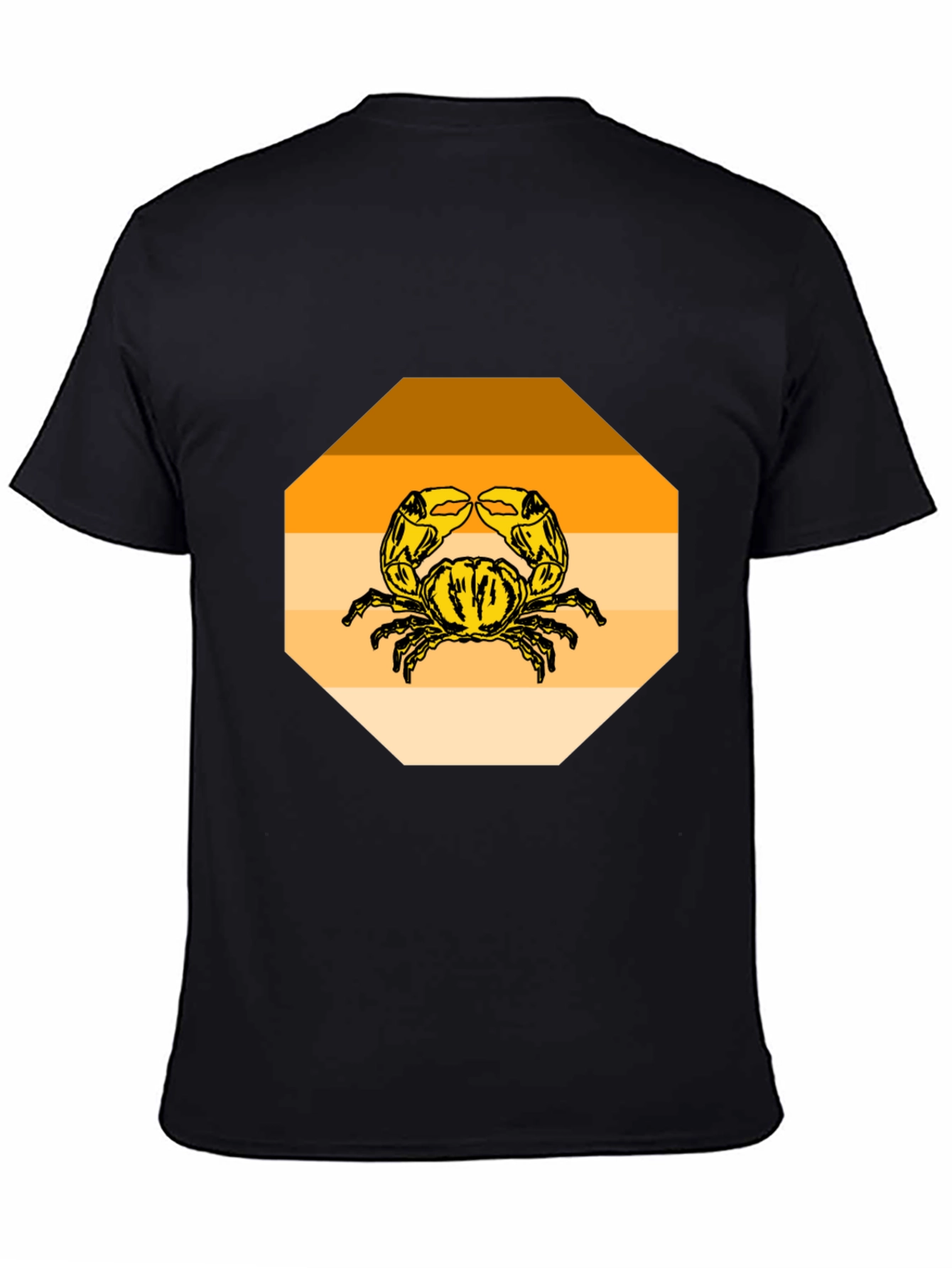 Retro Crab Graphic Tee - Coastal Style