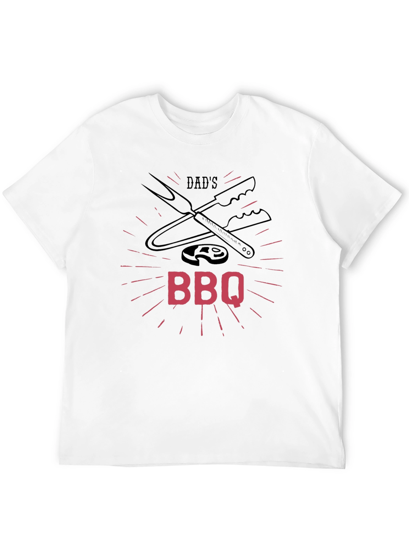 Dads BBQ T-Shirt - Grill Master Tee