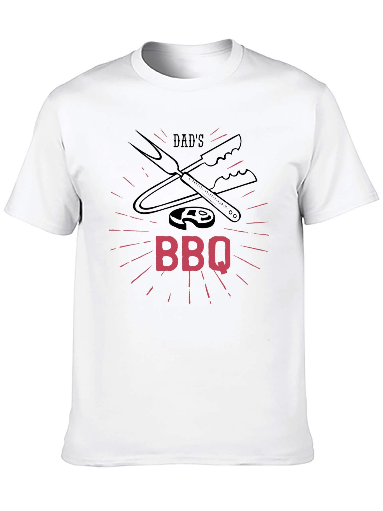 Dads BBQ T-Shirt - Grill Master Tee