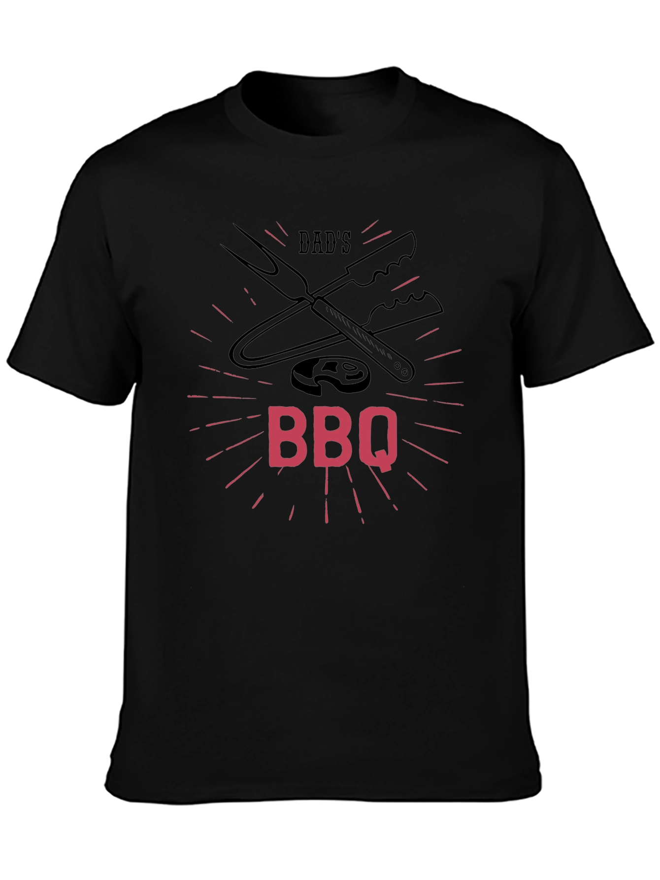 Dads BBQ T-Shirt - Grill Master Tee