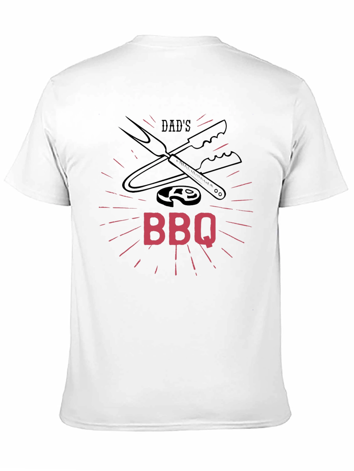 Dads BBQ T-Shirt - Grill Master Tee