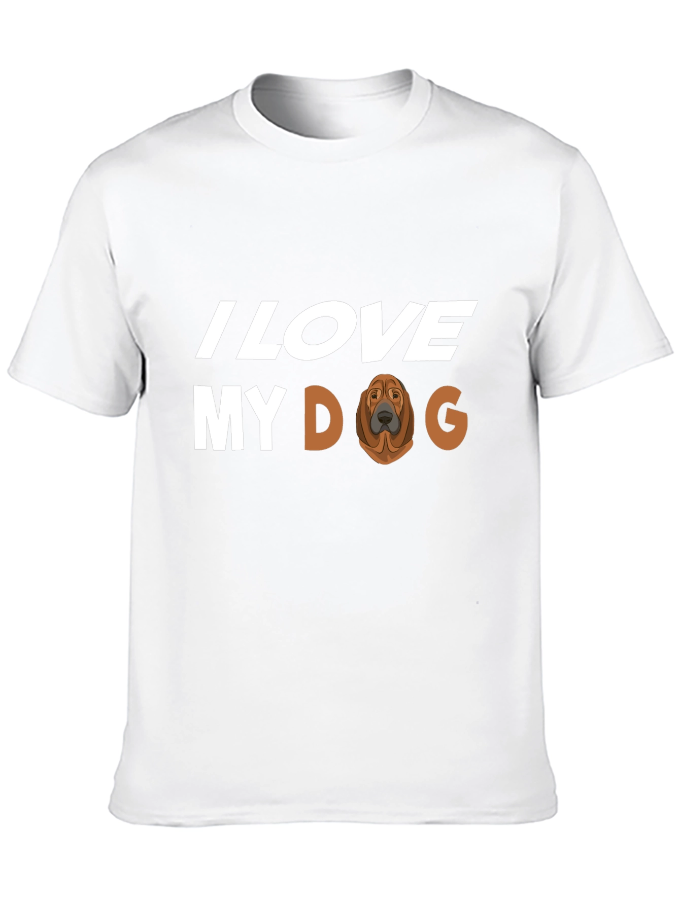 I Love My Dog T-Shirt Dog Breed Tee