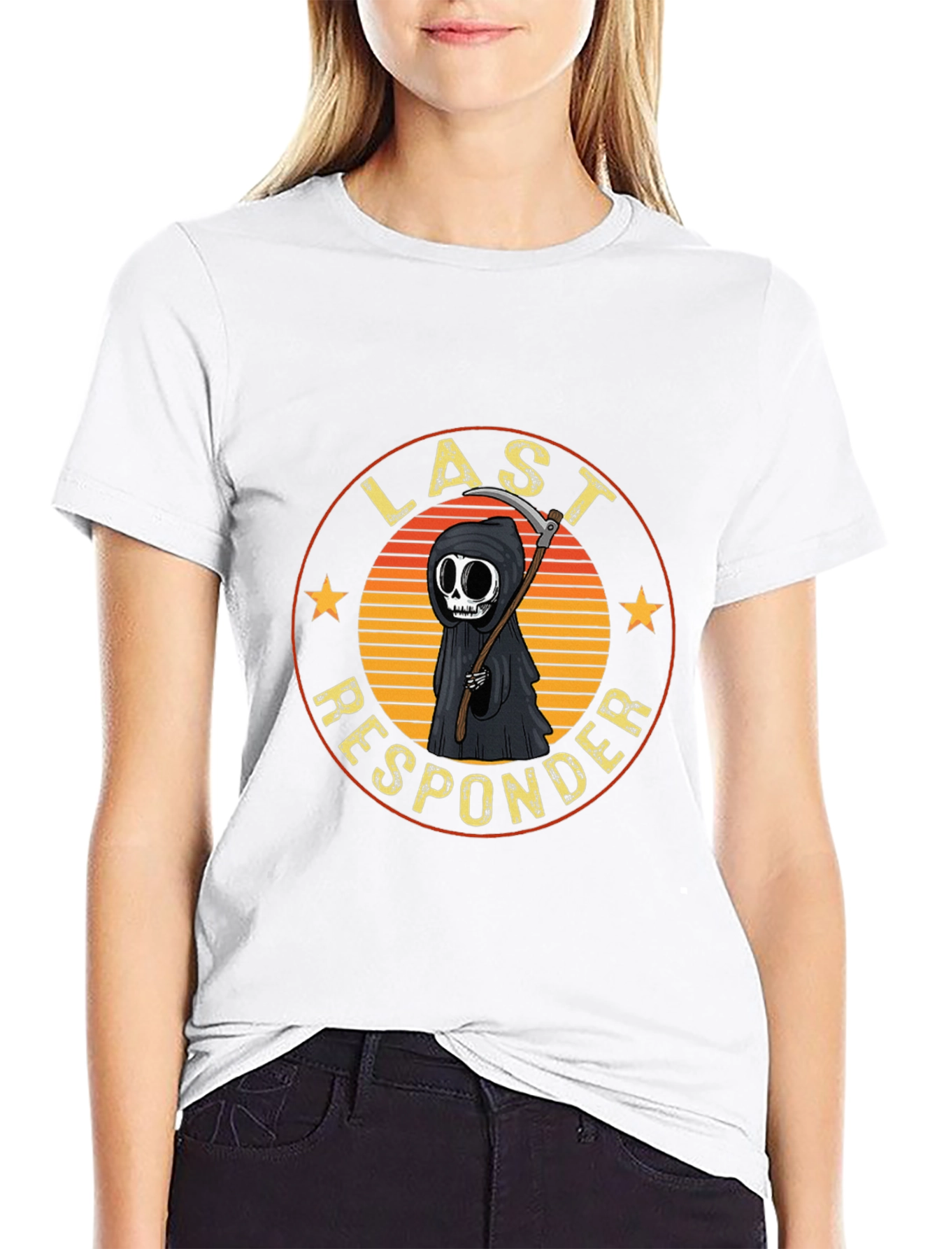 Last Responder Reaper Graphic Tee