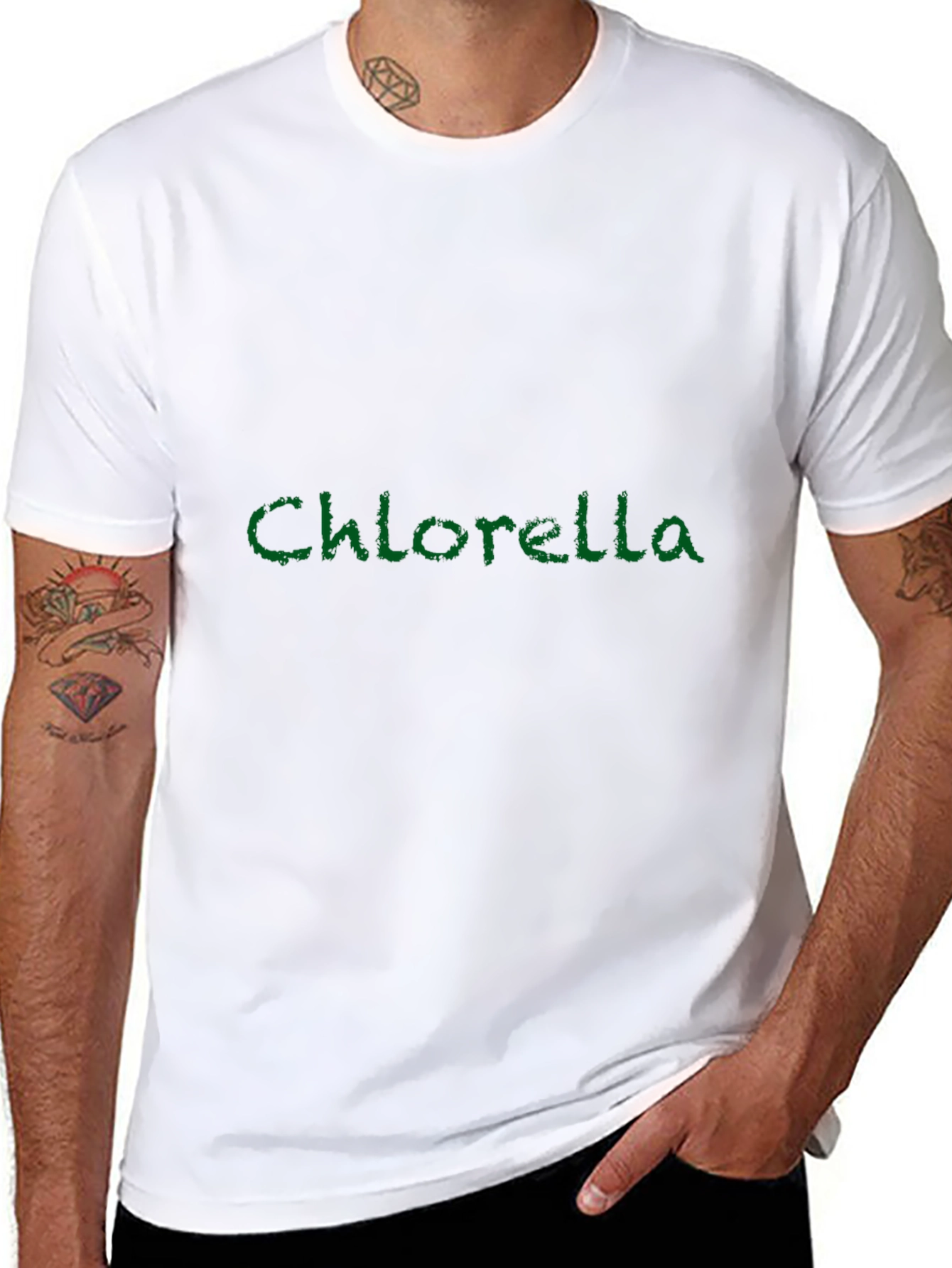 Chlorella Graphic Tee - Black