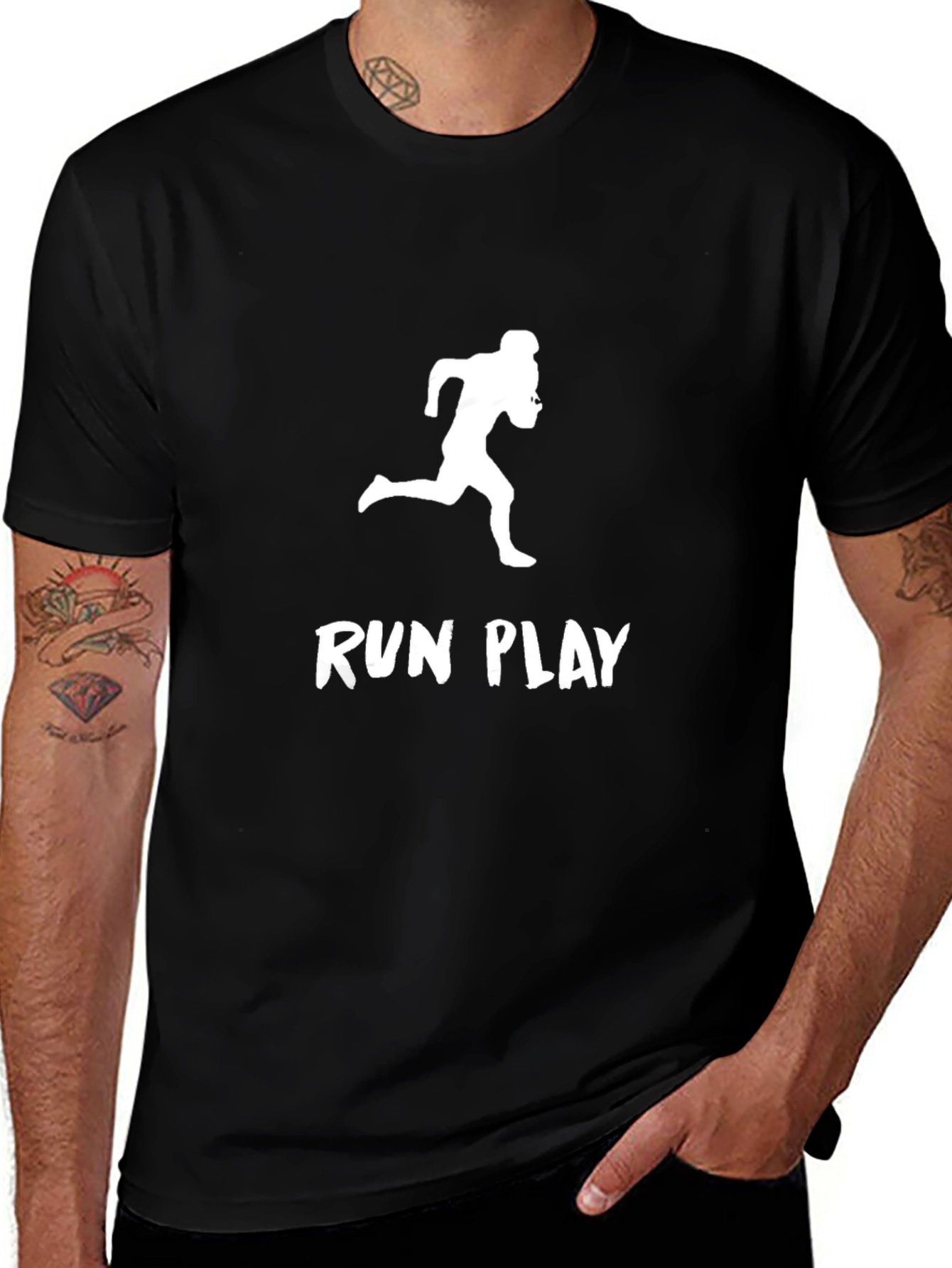 Run Play T-Shirt - Football Design Tee