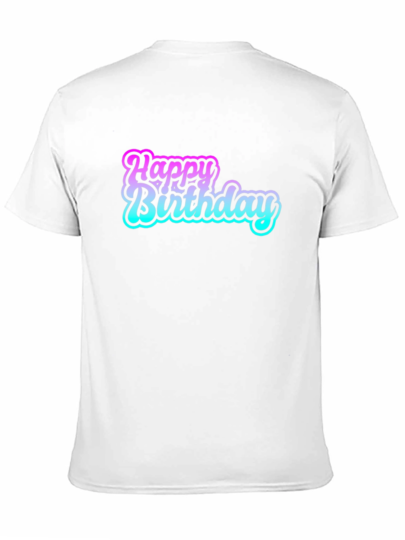 Happy Birthday Black T-Shirt - Stylish Celebration Tee