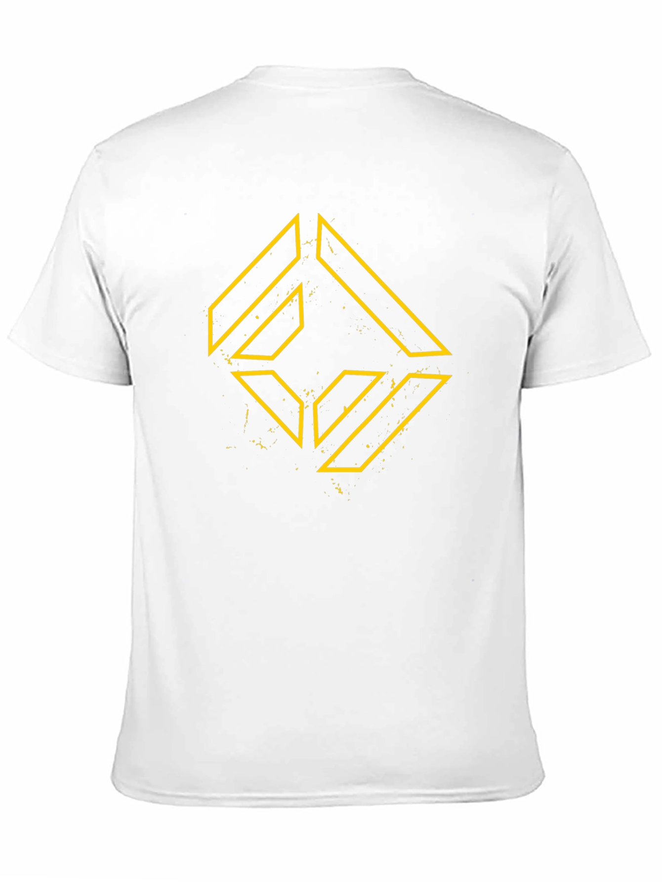 Geometric Graphic Black T-Shirt