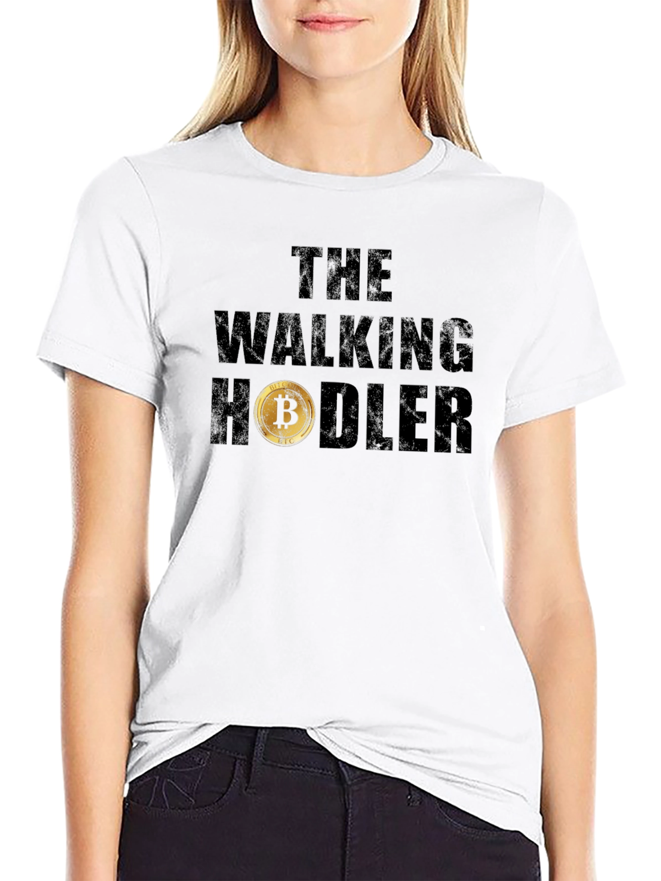 The Walking Hodler Bitcoin Crypto T-Shirt