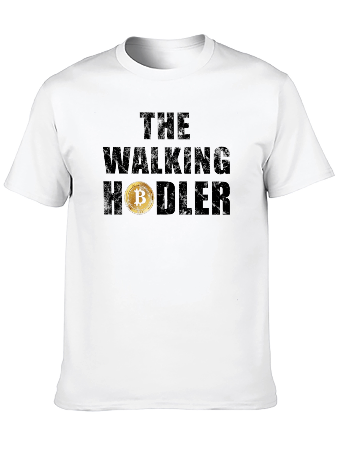 The Walking Hodler Bitcoin Crypto T-Shirt
