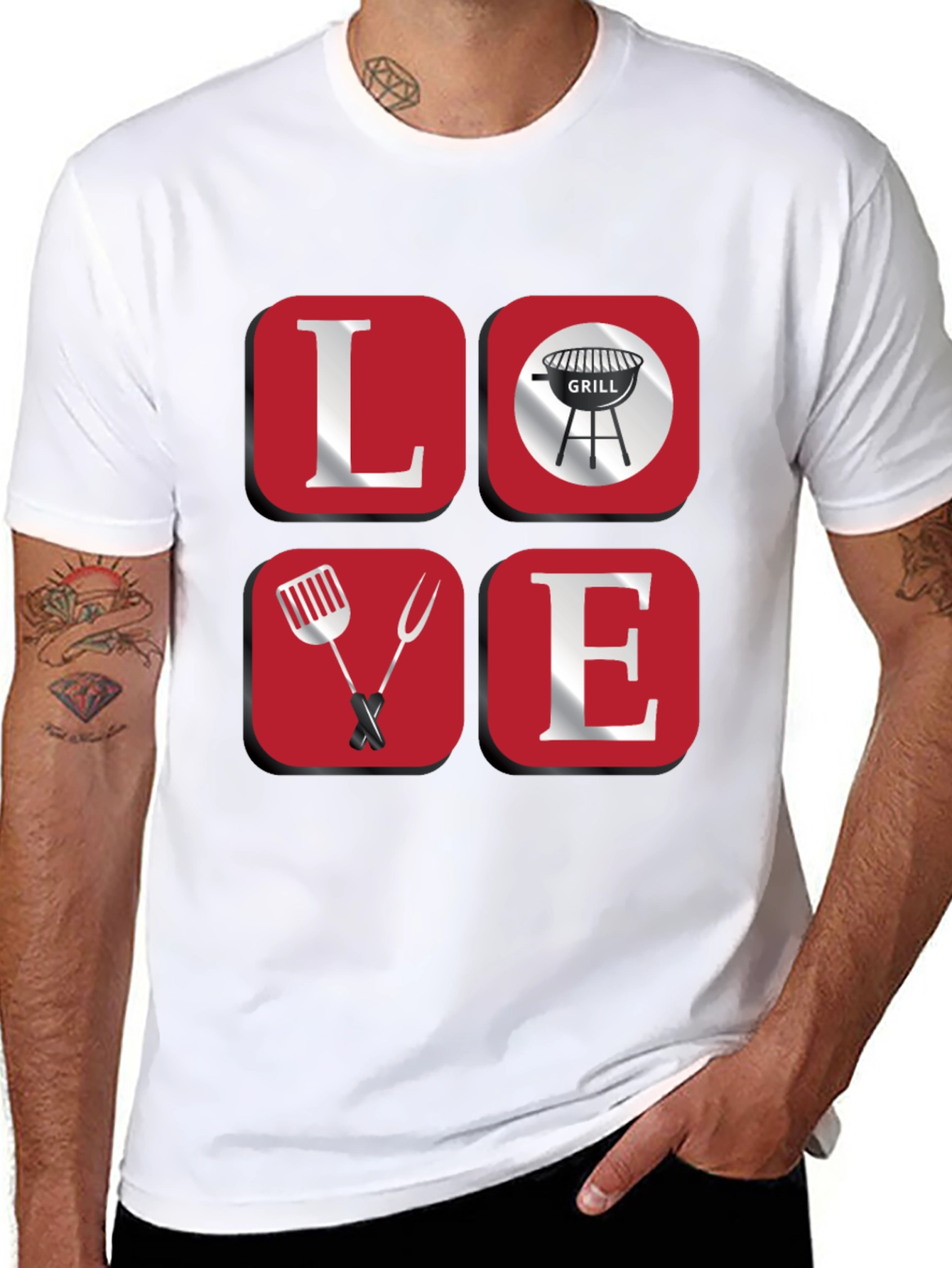 BBQ Grill Love T-Shirt