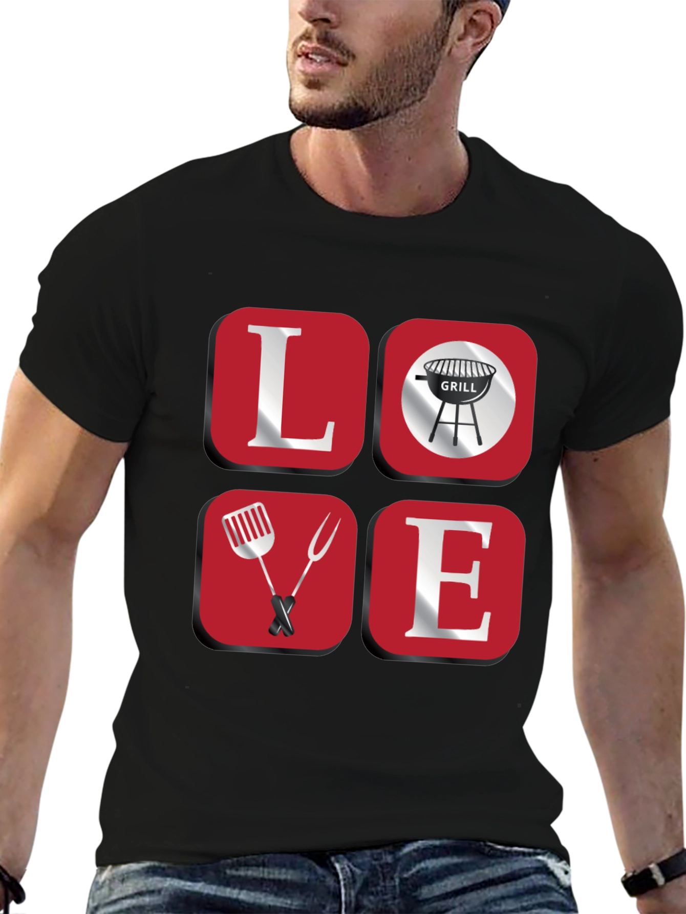BBQ Grill Love T-Shirt