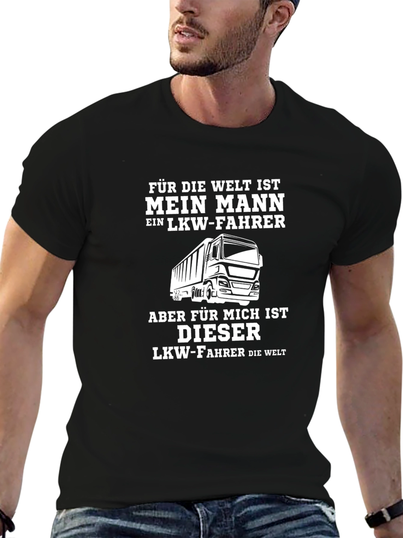 Truck Driver Husband T-Shirt - German Pride