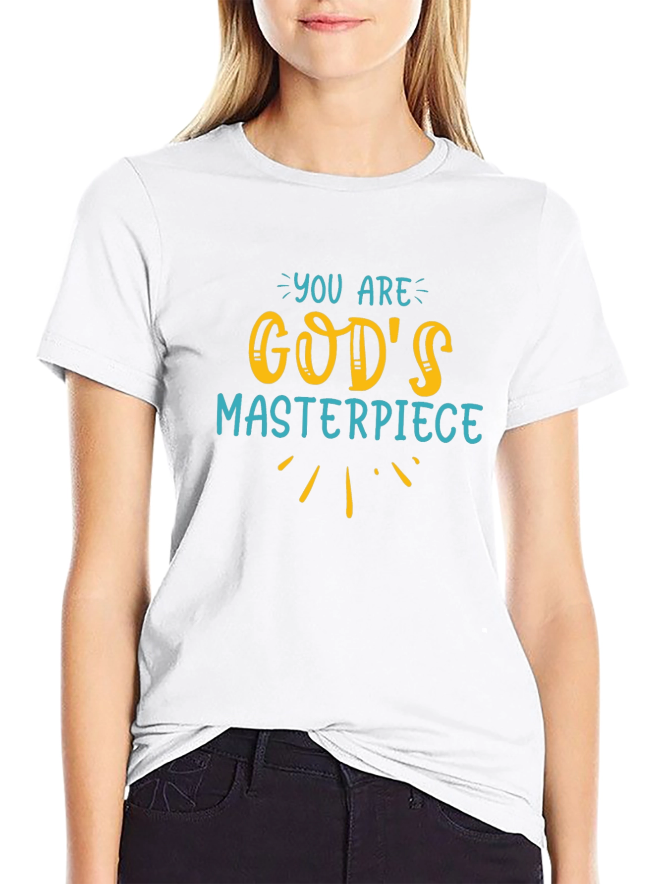 Gods Masterpiece Black T-Shirt