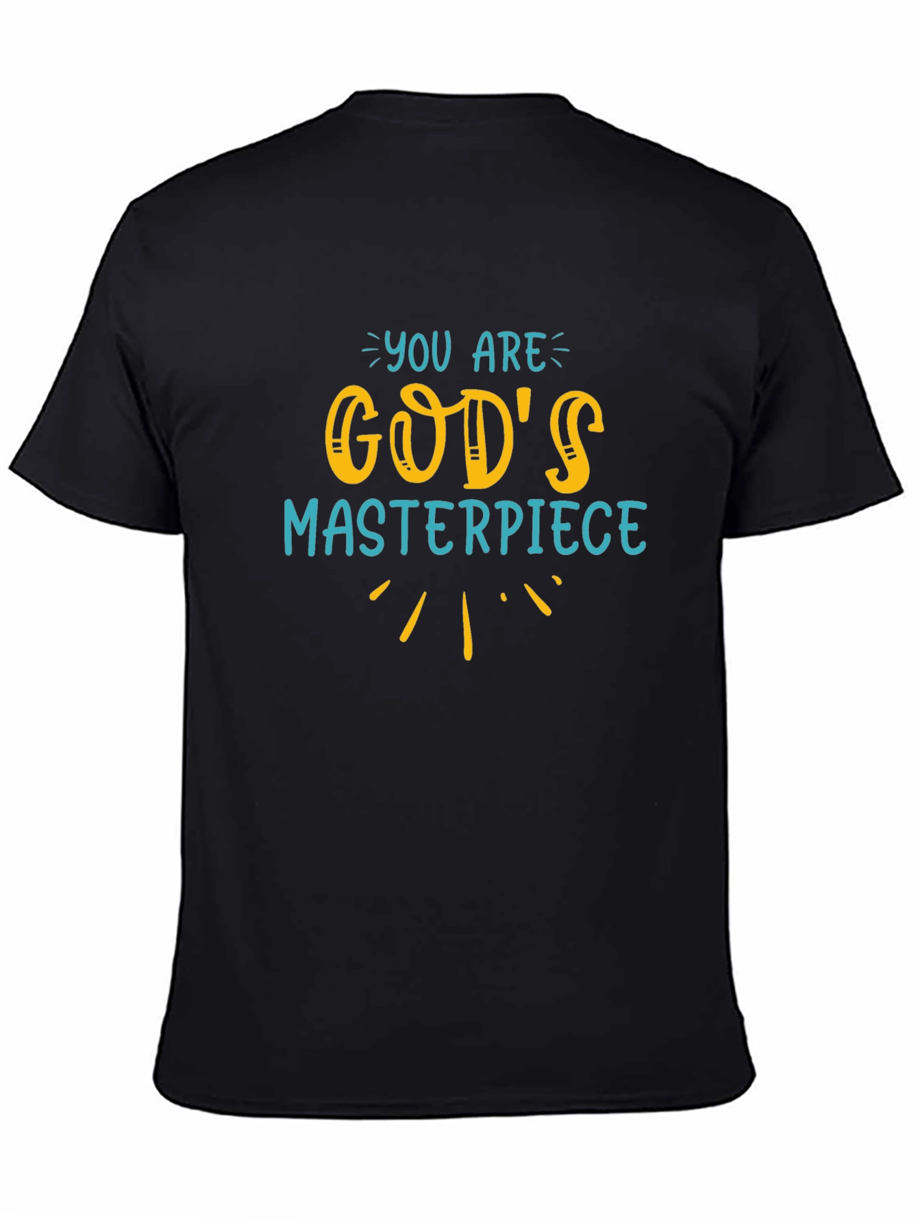 Gods Masterpiece Black T-Shirt