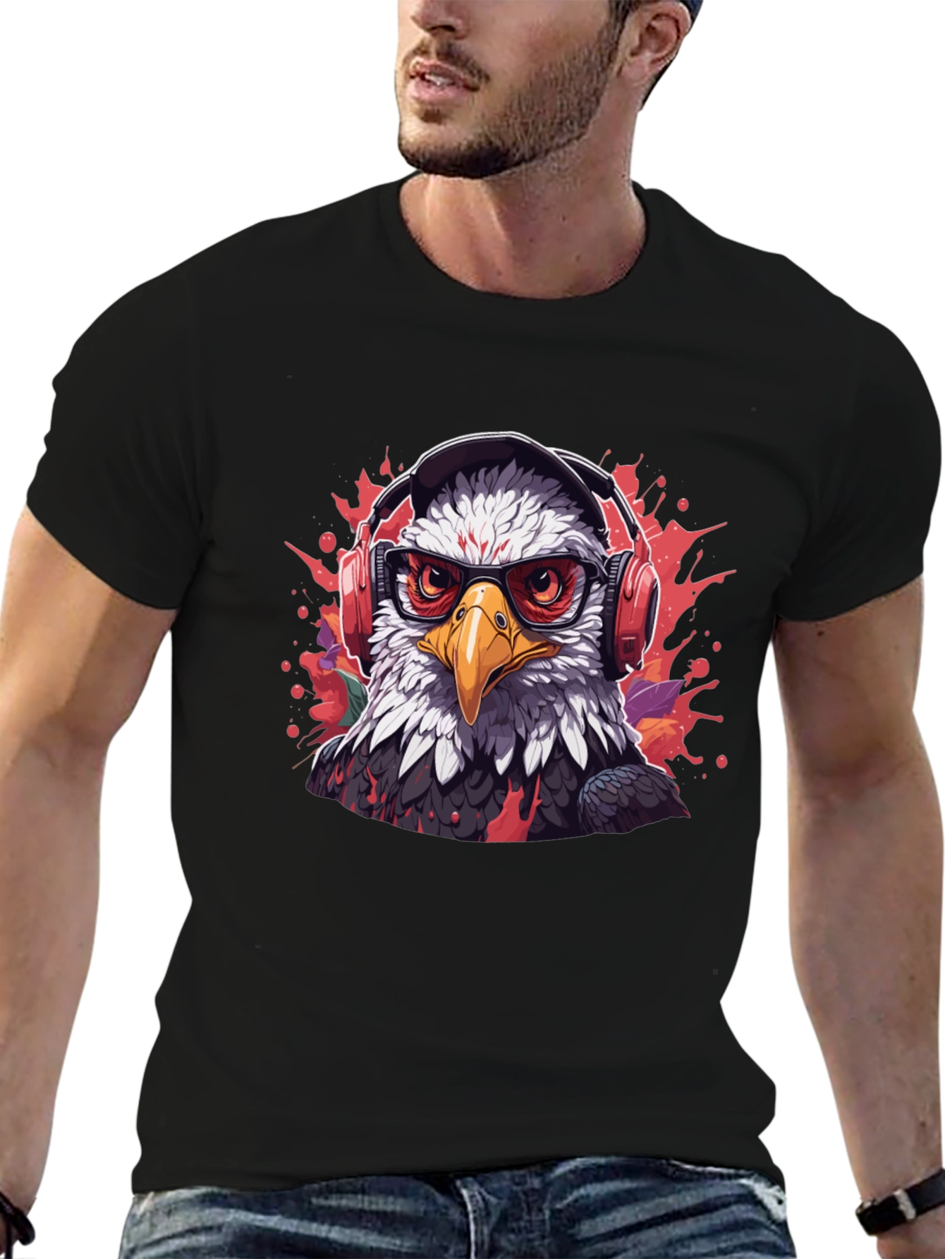 Eagle Headphone T-Shirt