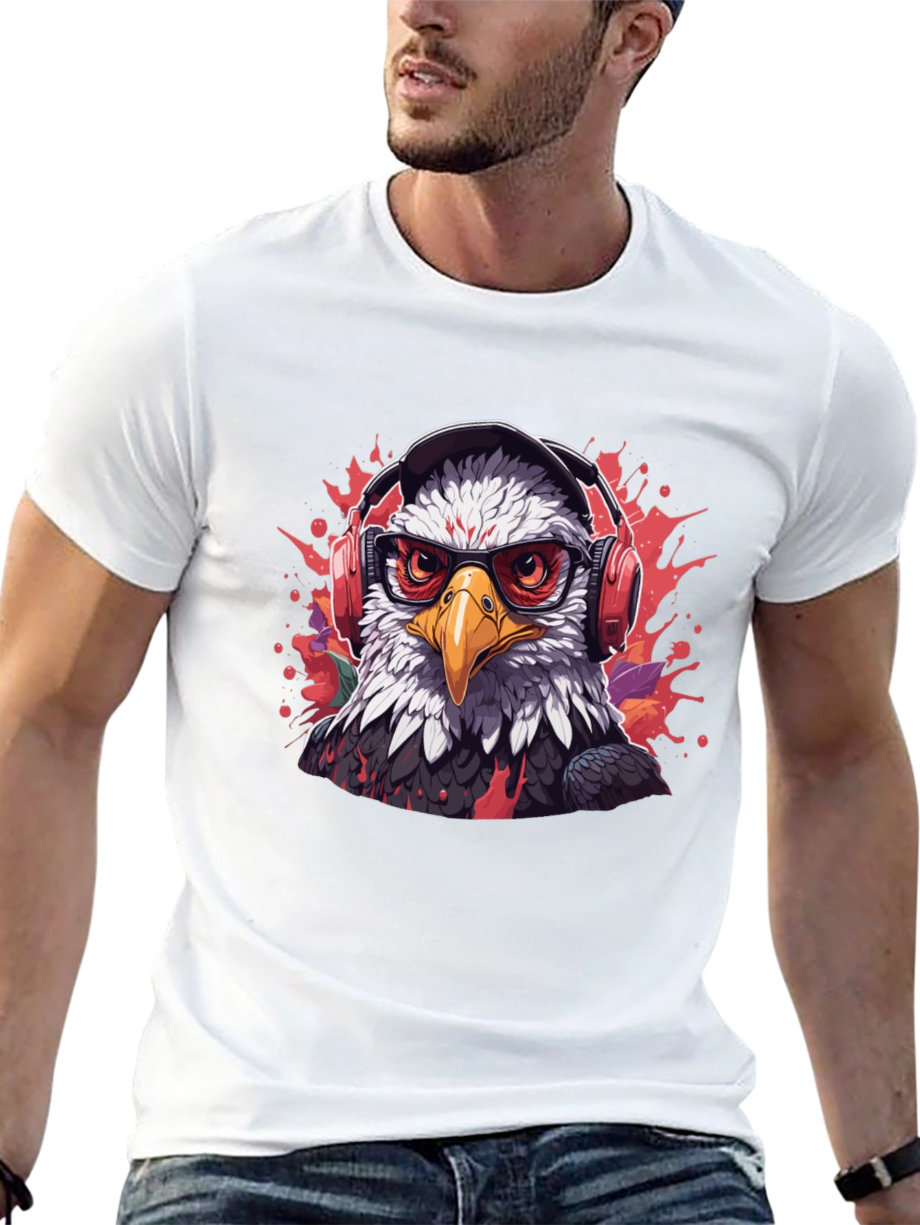 Eagle Headphone T-Shirt