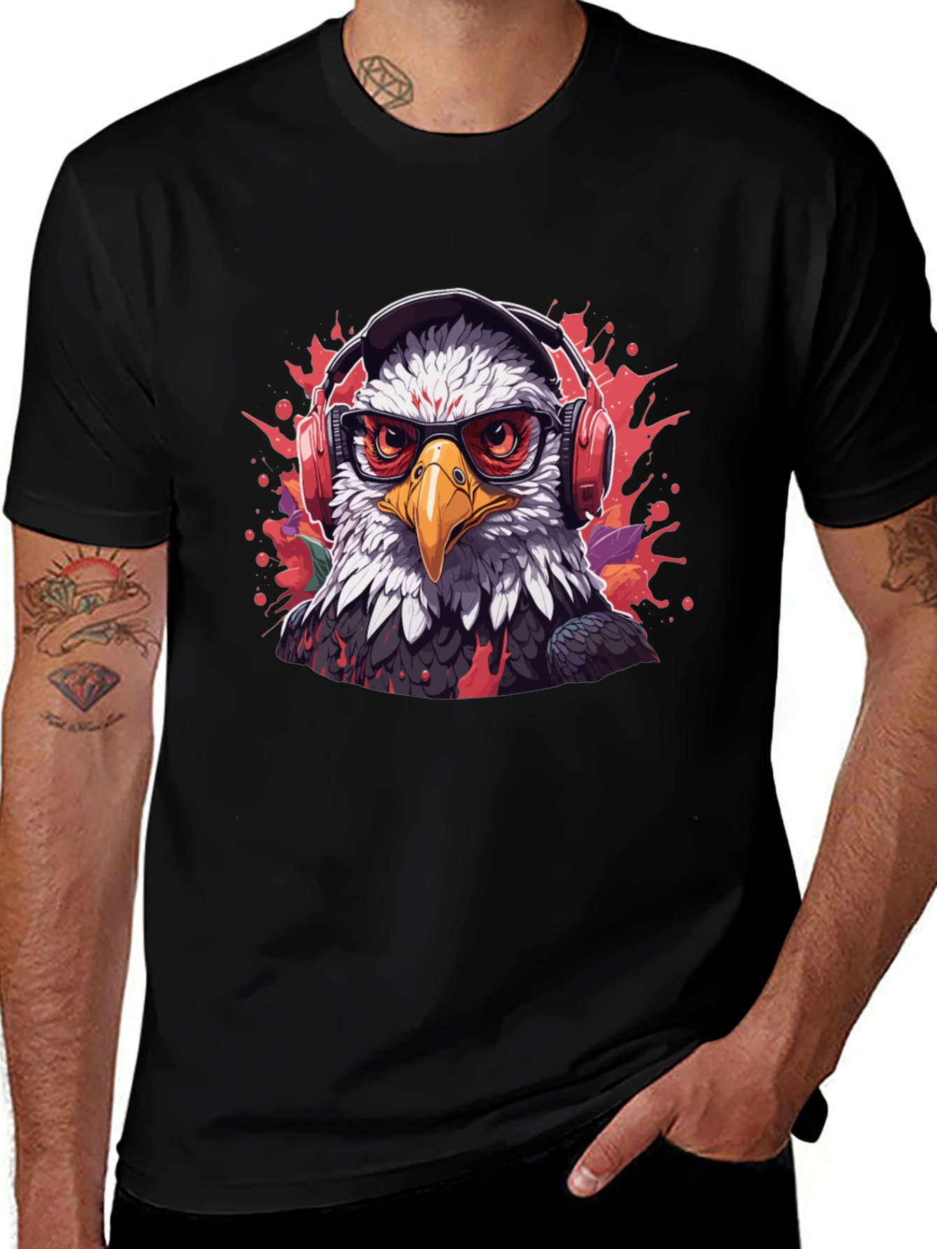Eagle Headphone T-Shirt