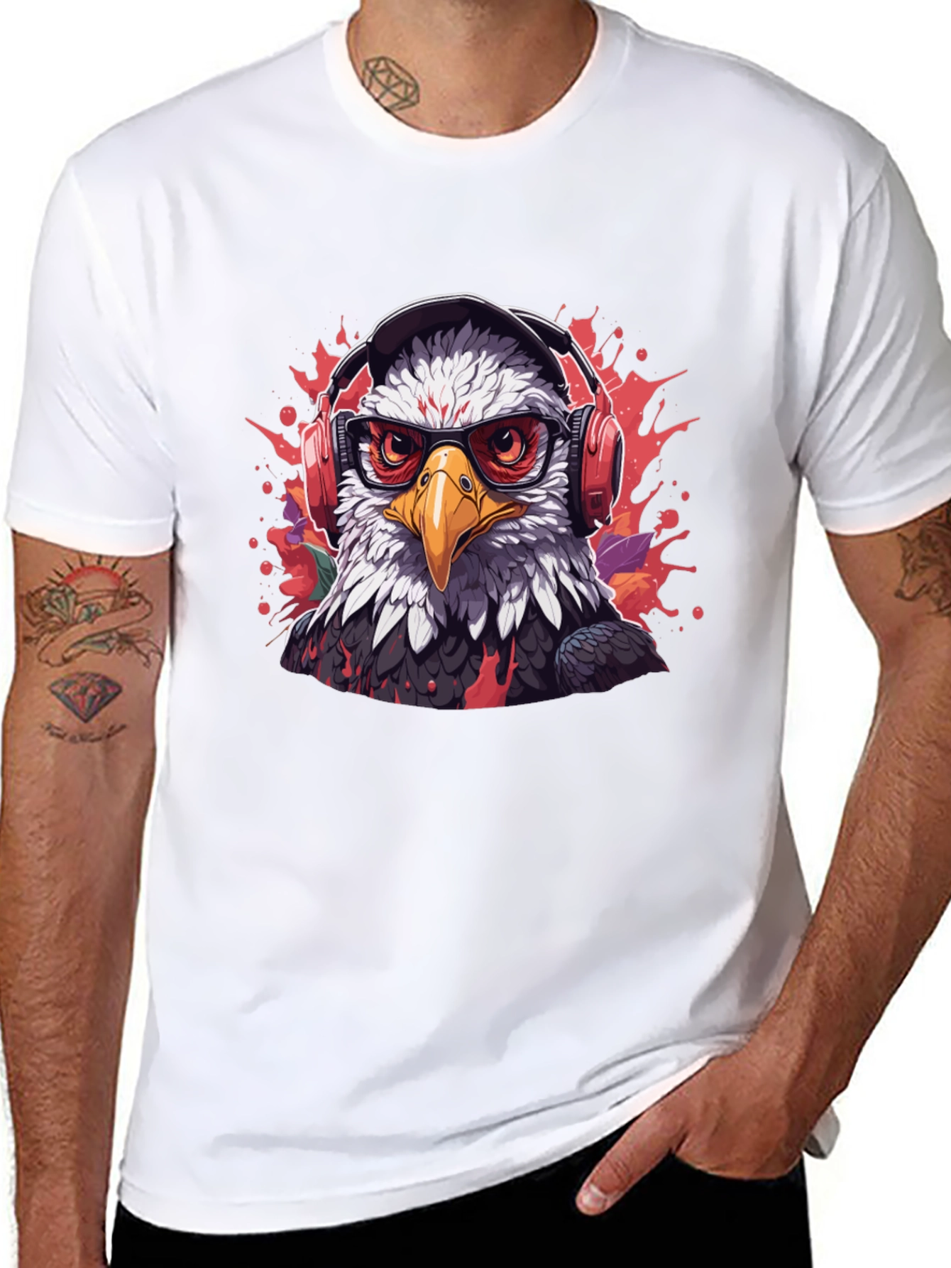 Eagle Headphone T-Shirt