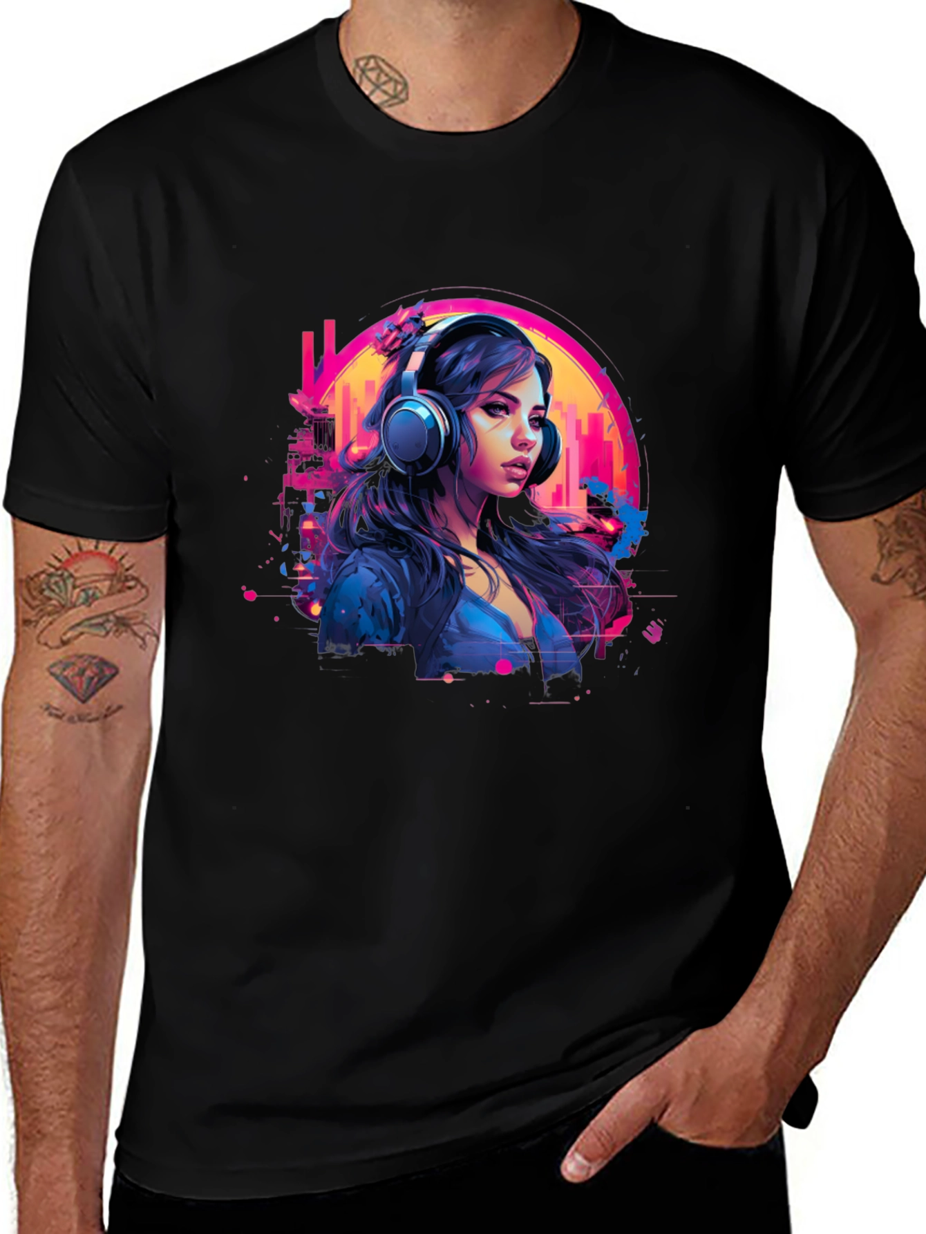 Cyberpunk Girl T-Shirt