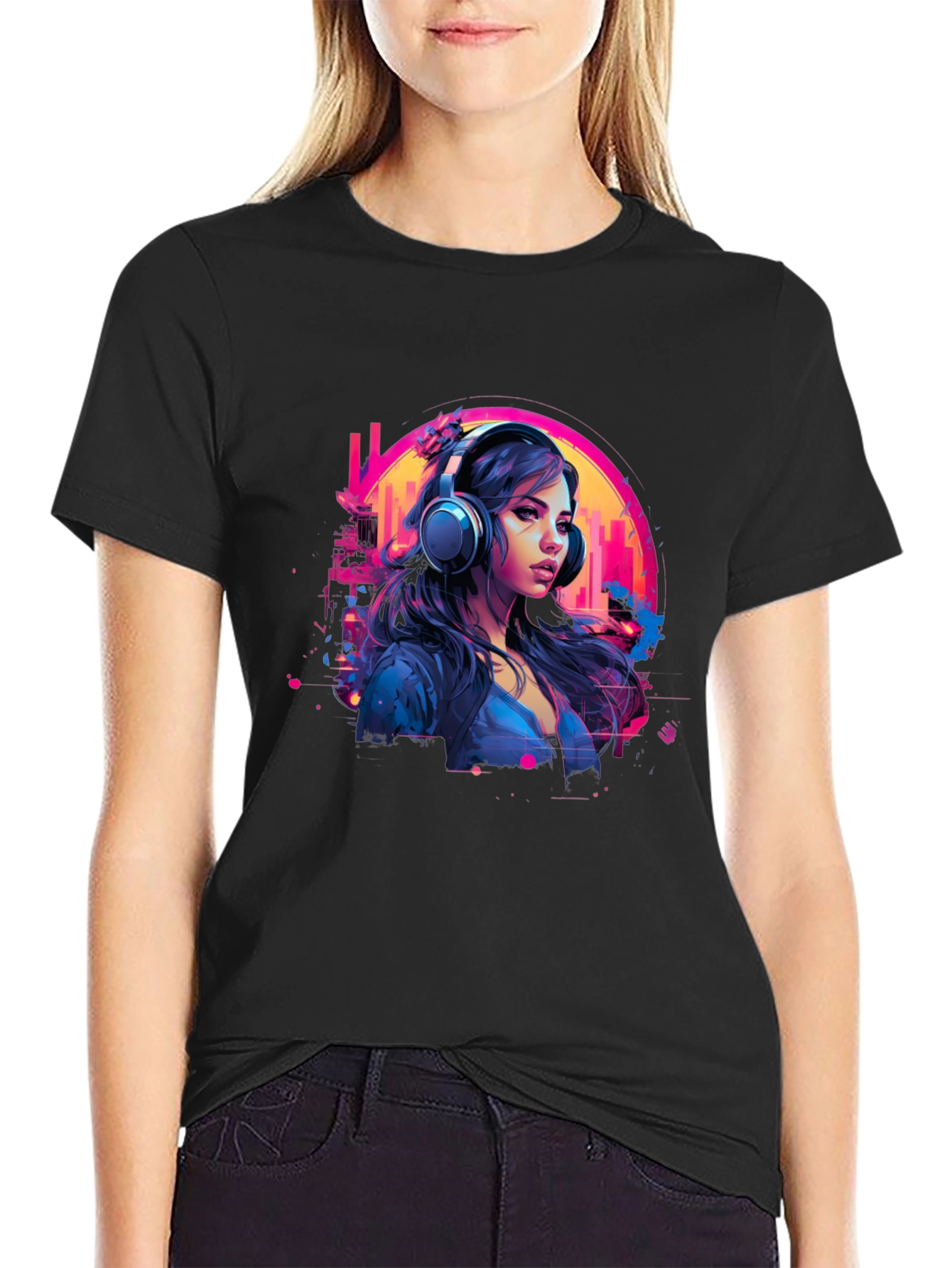 Cyberpunk Girl T-Shirt
