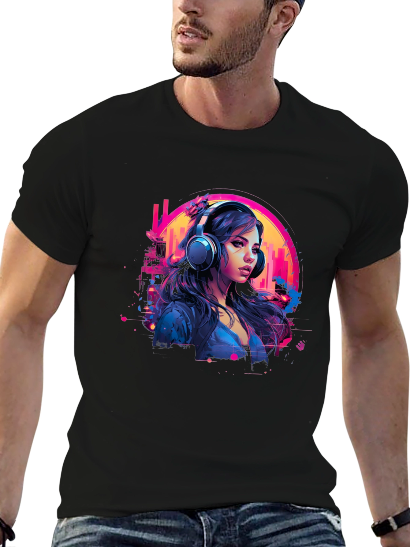 Cyberpunk Girl T-Shirt