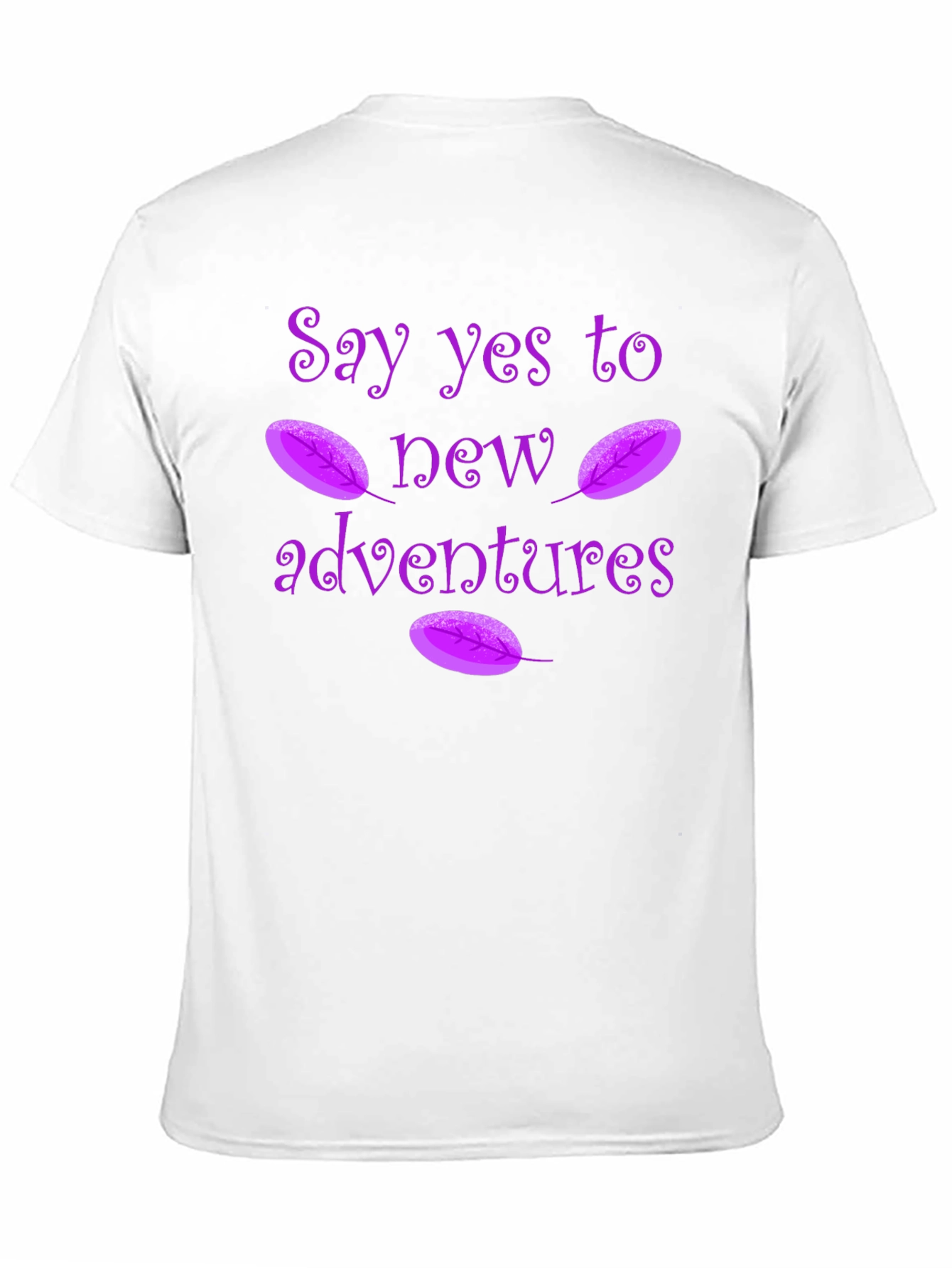 Say Yes To New Adventures Graphic T-Shirt