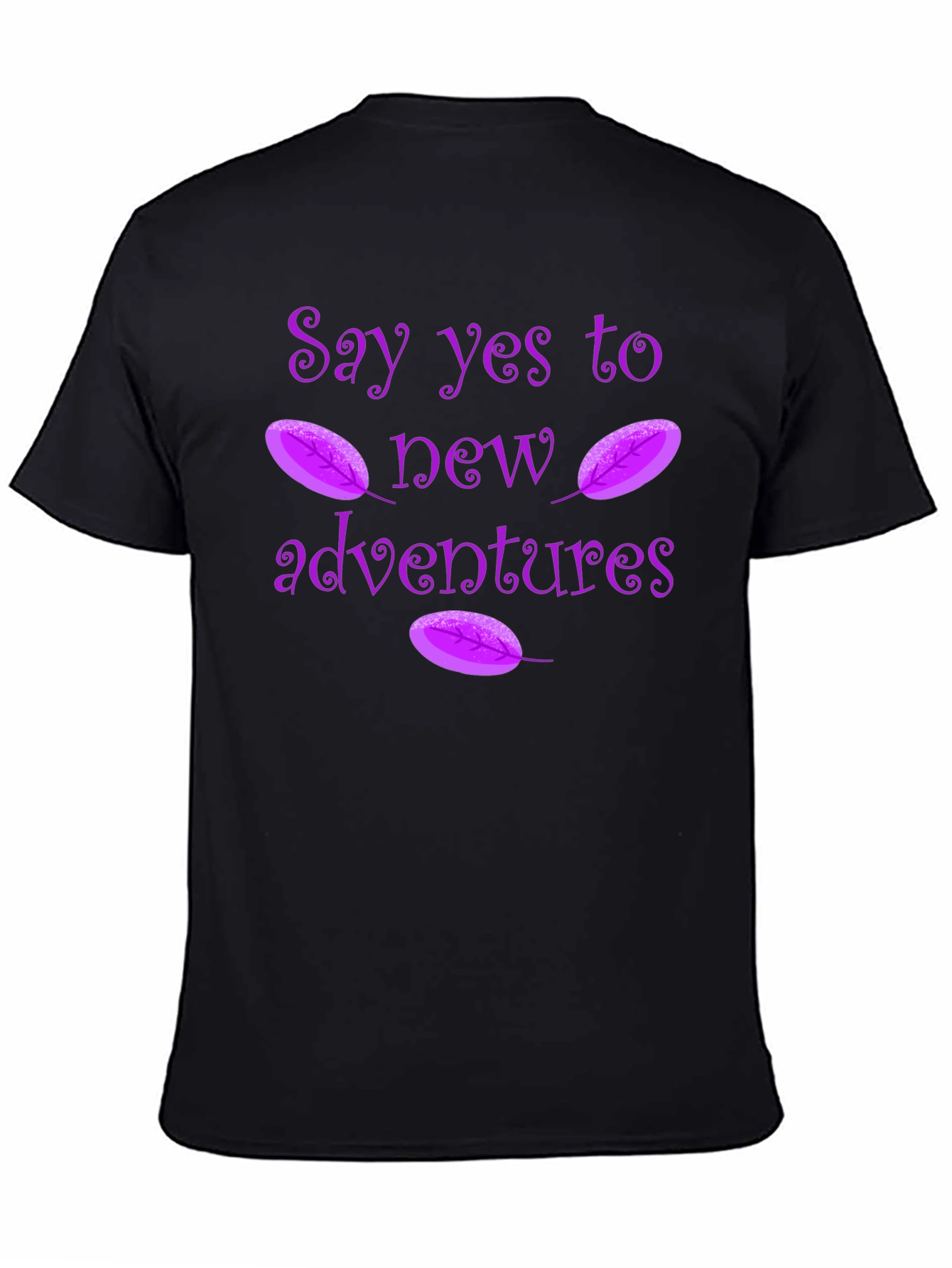 Say Yes To New Adventures Graphic T-Shirt