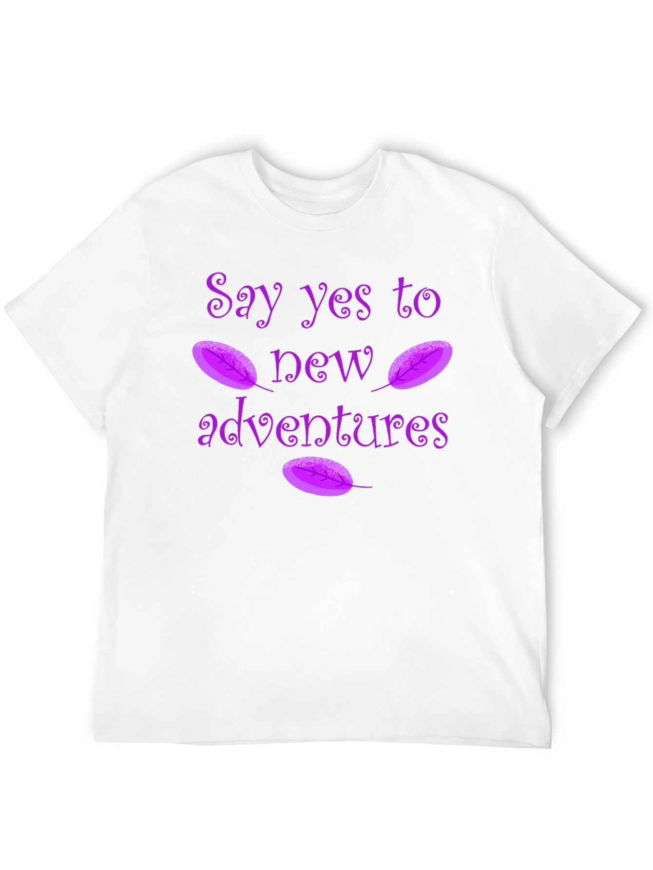 Say Yes To New Adventures Graphic T-Shirt